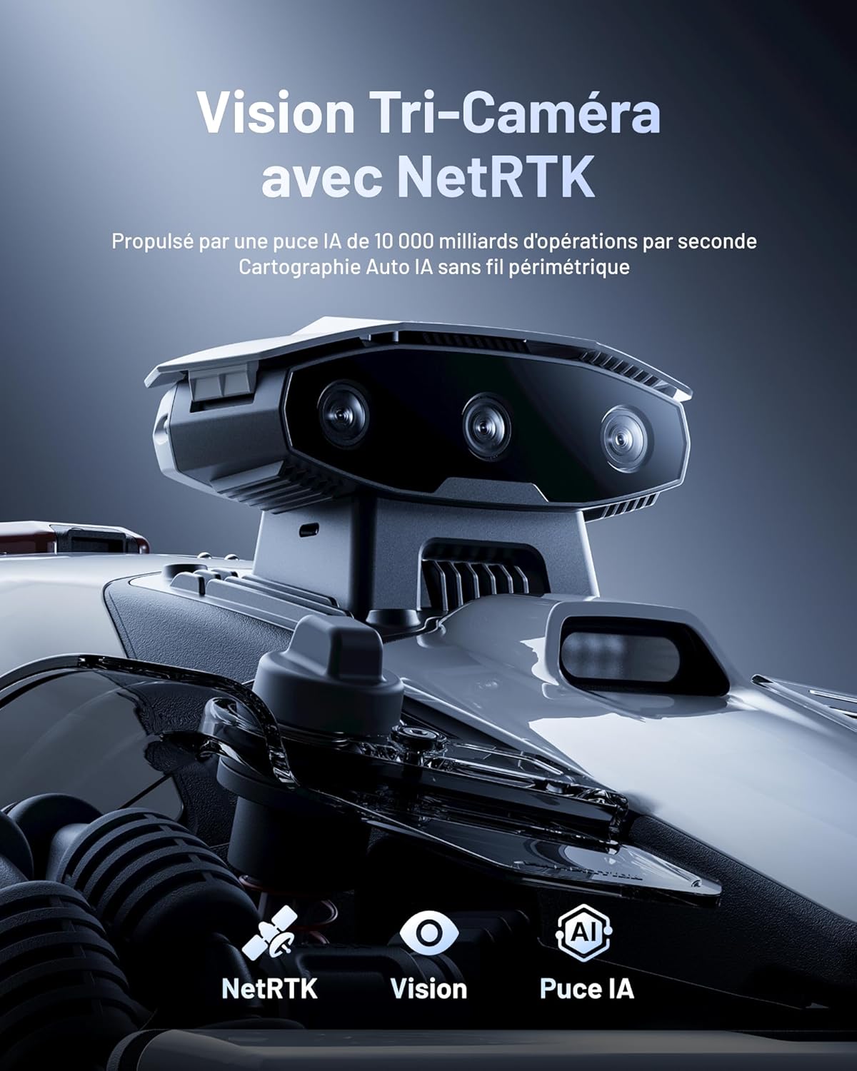 Robot tondeuse LUBA Mini 2 AWD 1000