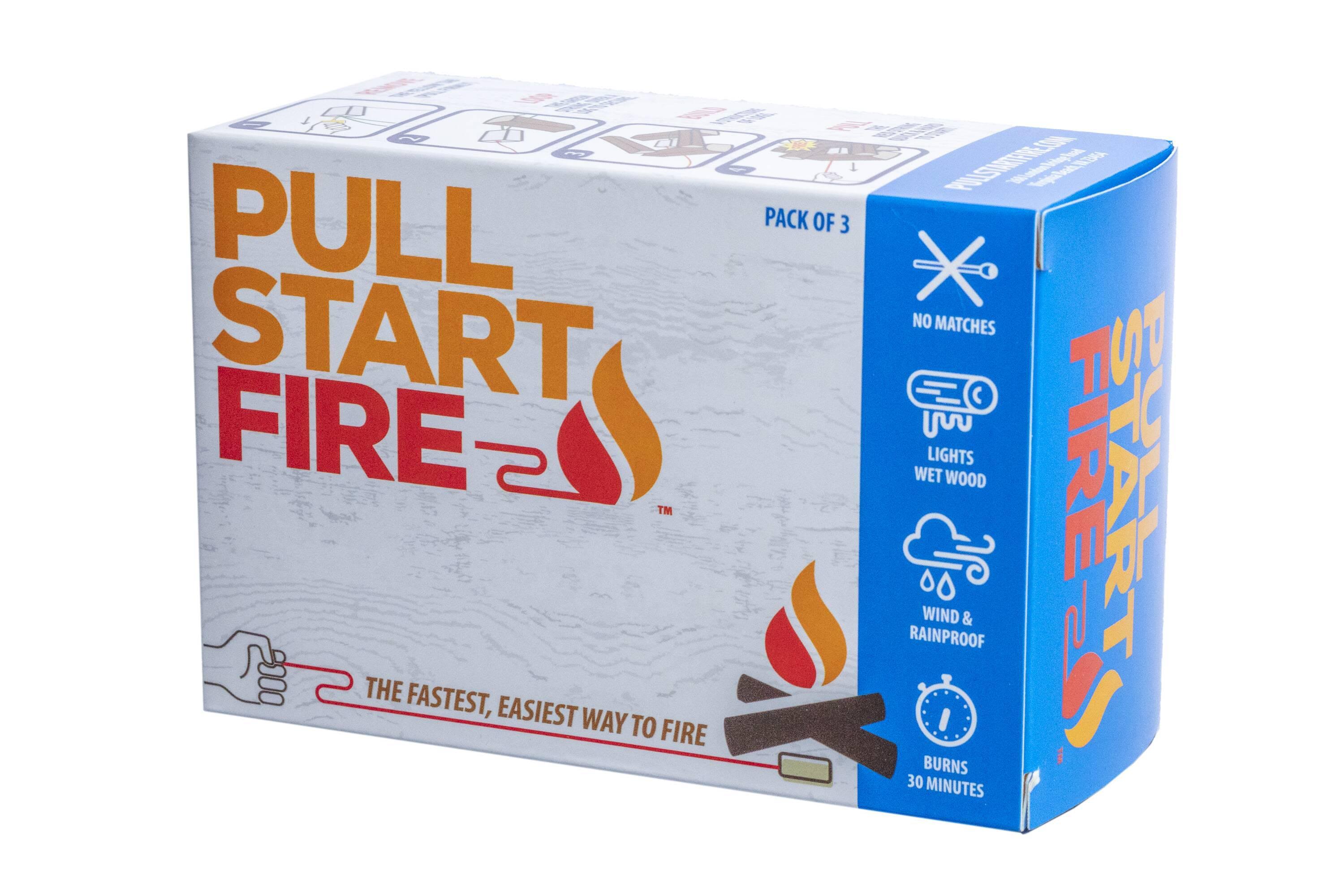 Pull Start Fire Pull String Firestarter (3 Pack)