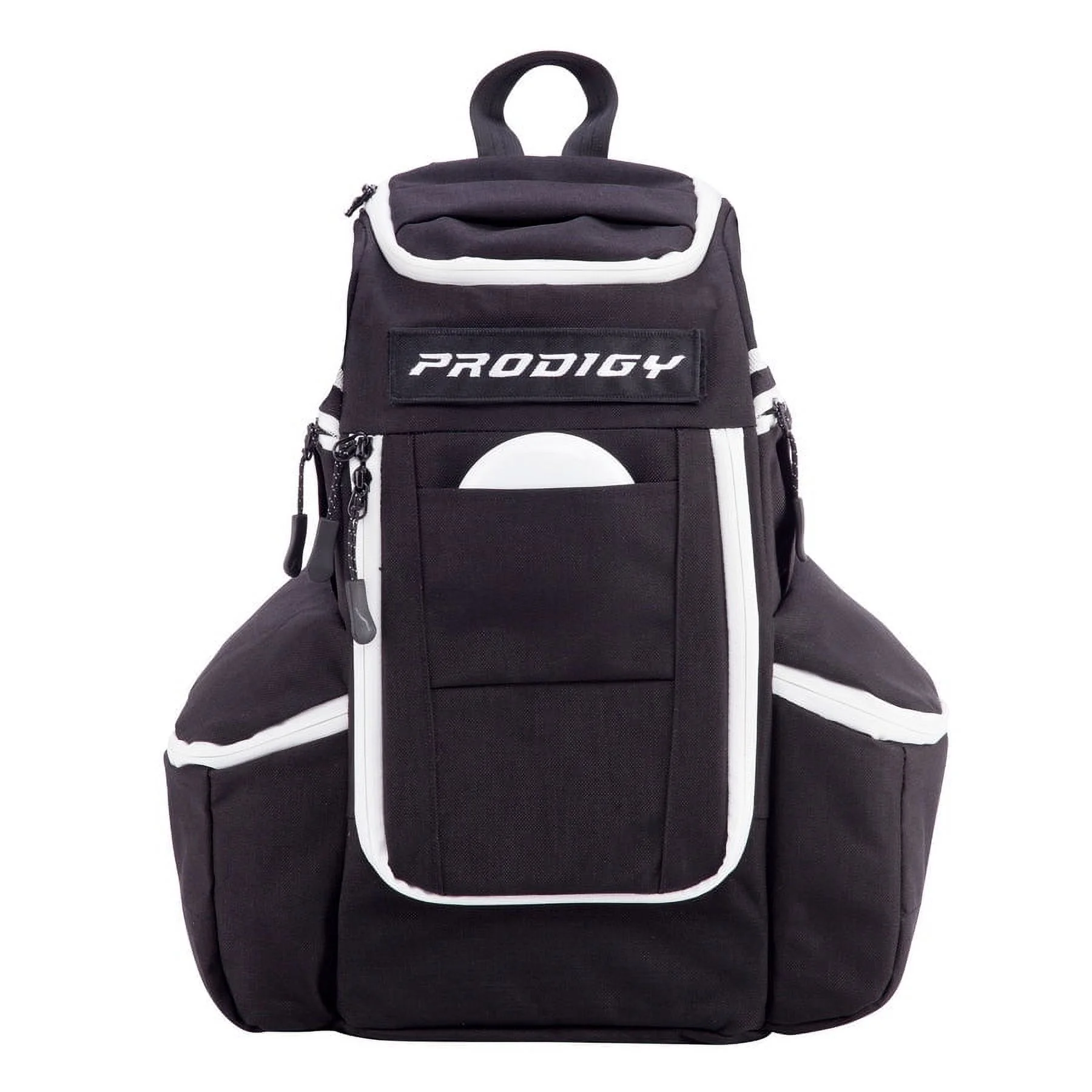 Prodigy Disc Apex Disc Backpack | Disc Golf Backpack | Store up to 20+ Discs | Insulated Cooler Pocket | Disc Golf Bags with Umbrella Sleeve | Cordura Nylon Material (Black)