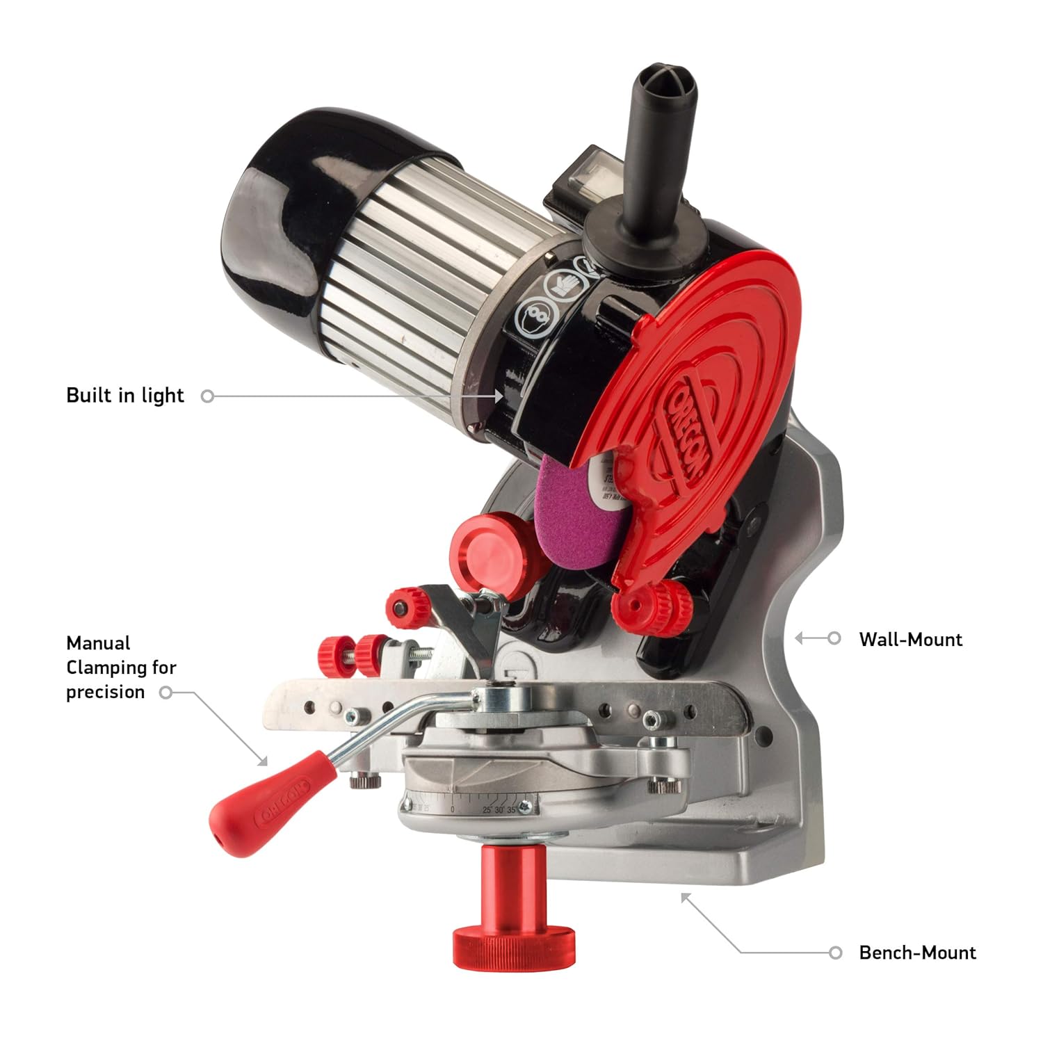 Affûteuse chaîne tronçonneuse 230 V universelle 410 230