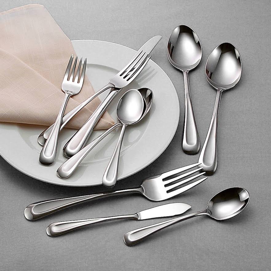 Oneida Satin Sand Dune 45-pc. Flatware Set