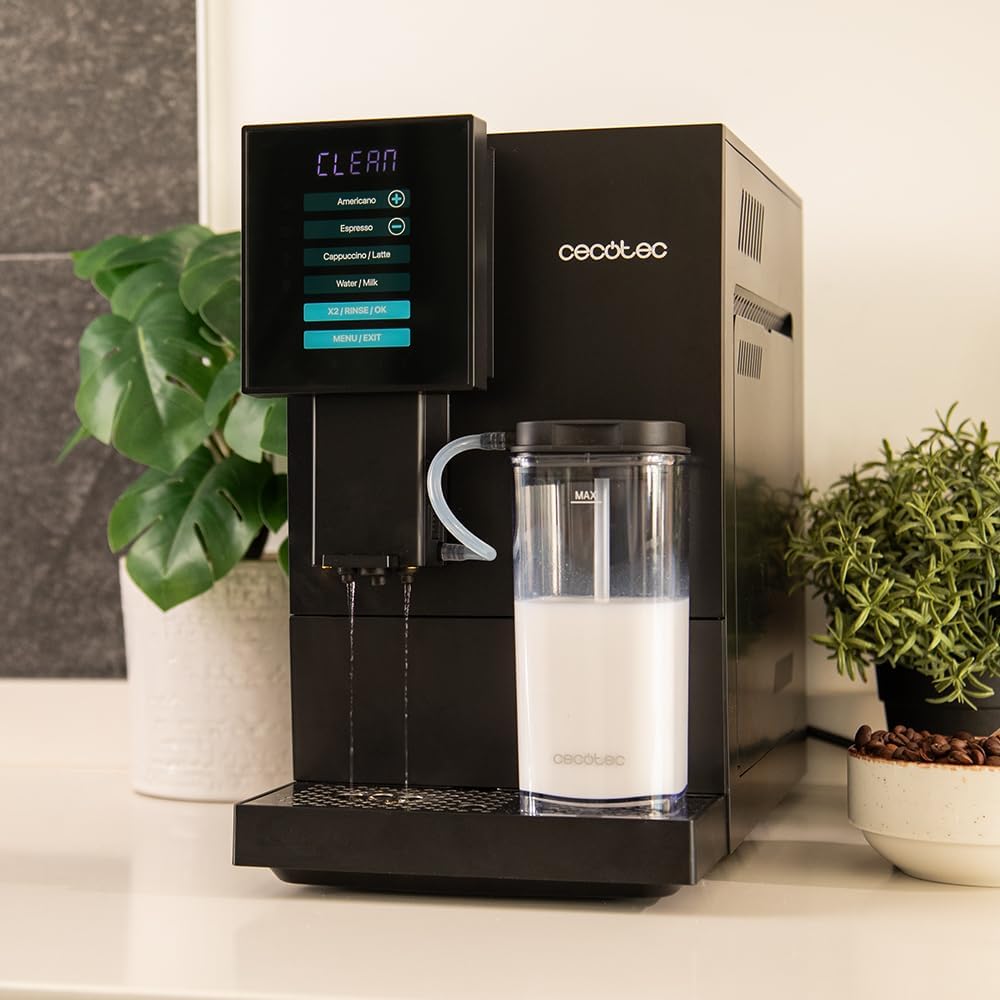 Cafetière superautomatique 1350W thermoblock 19 bars moulin intégré