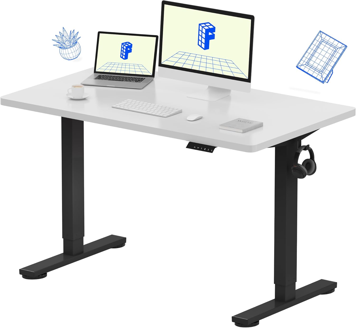 FLEXISPOT EN1 Whole-Piece Standing Desk