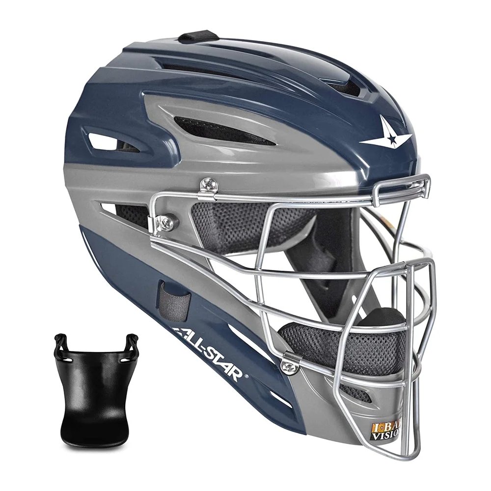 All - Star Sports S7 Axis Ages 12 - 16 Protective Baseball Catchers Gear, Navy