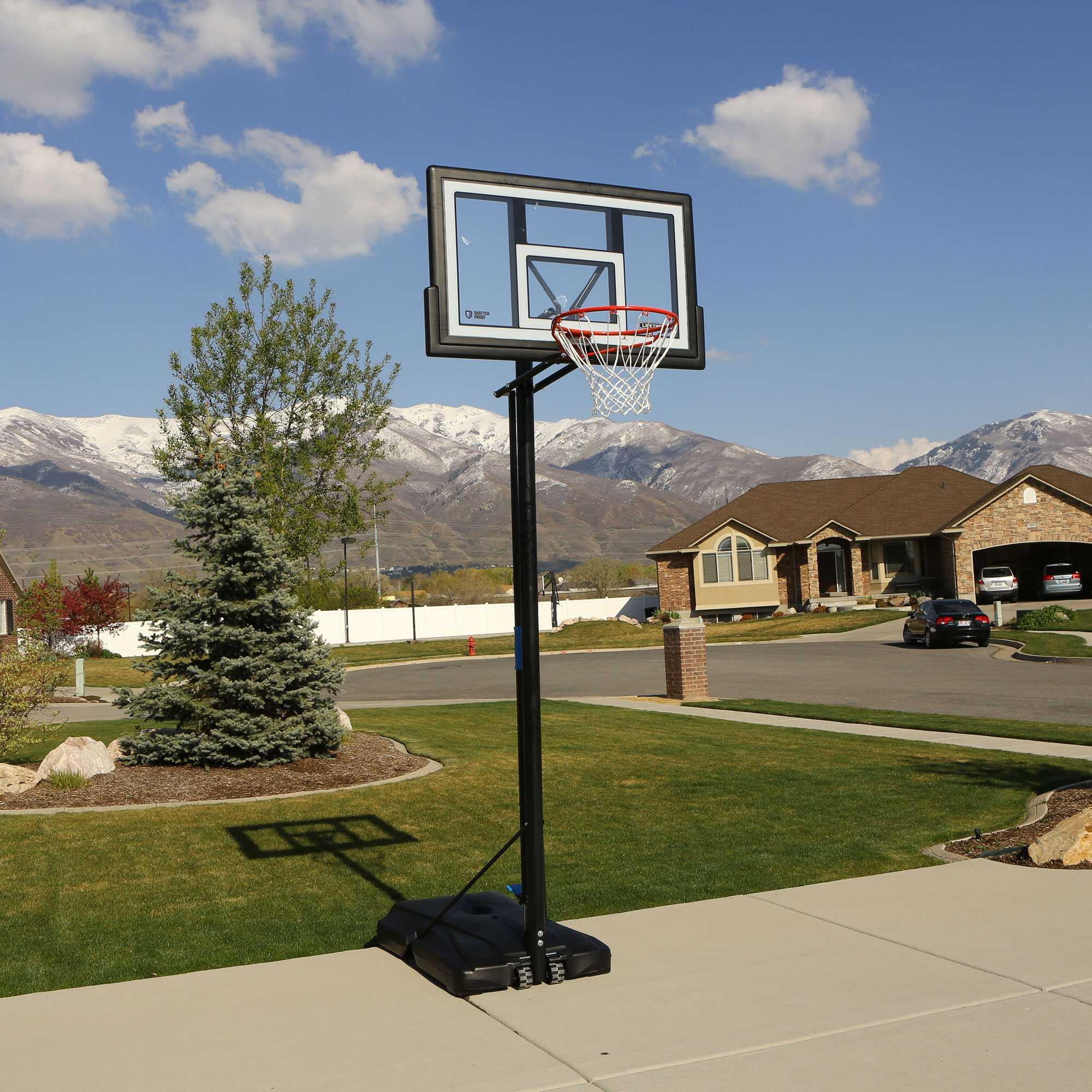 Lifetime Adjustable Portable Basketball Hoop (50 - Inch Polycarbonate) - 90593