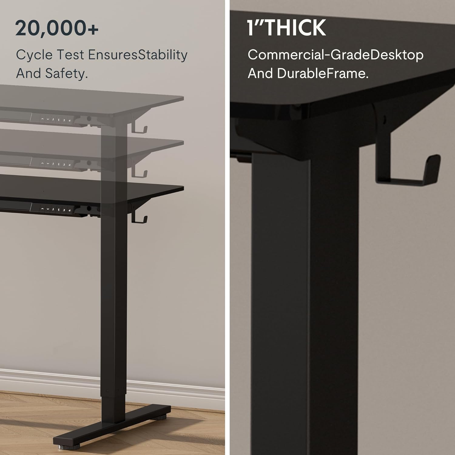 FLEXISPOT EN1 Whole-Piece Standing Desk