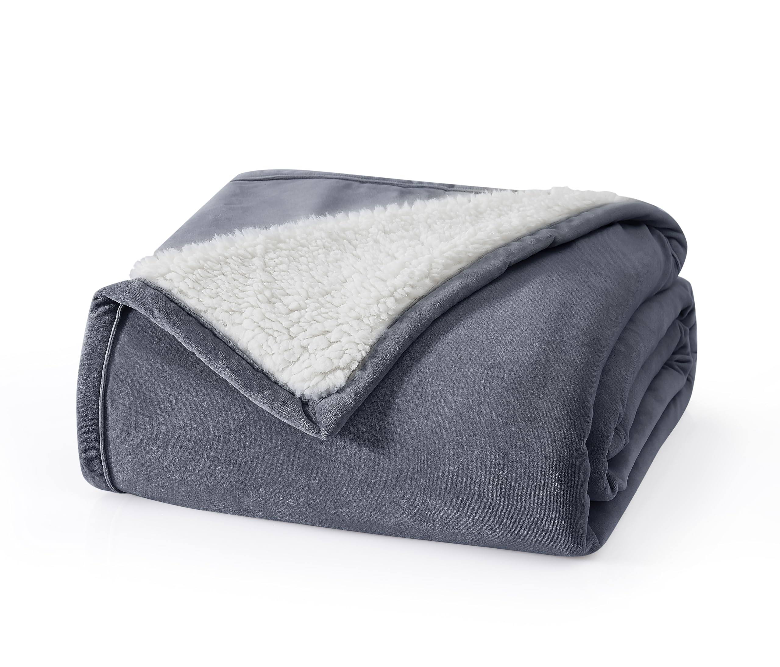 Ugg Bliss Plush Reversible Sherpa to Fleece Throw, 50