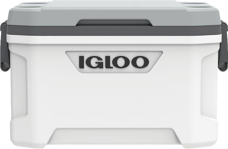 Igloo 52 Quart Latitude Cooler - Ash Gray Meteorite White