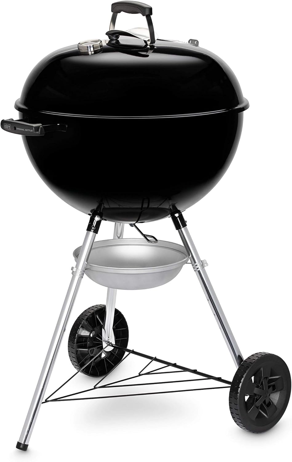 Barbecue charbon Original Kettle E-5710 acier émaillé surface cuisson 57 cm système nettoyage One Touch noir