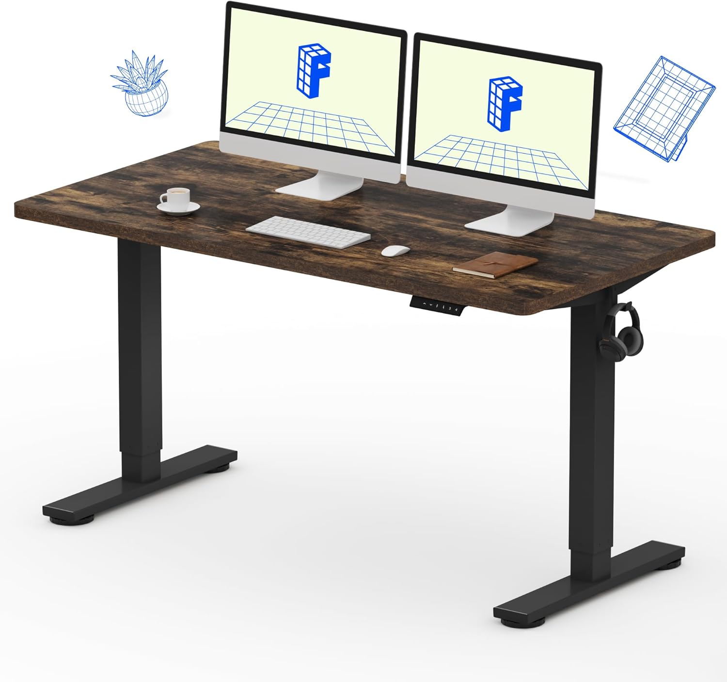 FLEXISPOT EN1 Whole-Piece Standing Desk