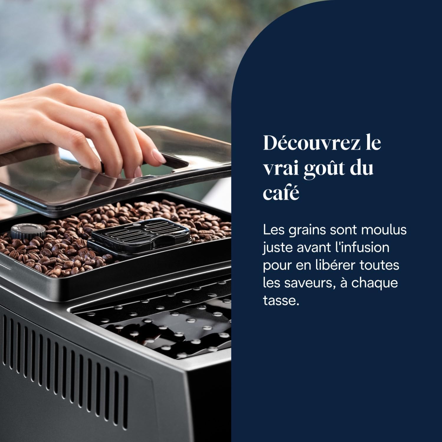 Machine café automatique mousseur lait manuel ECAM11.112.B