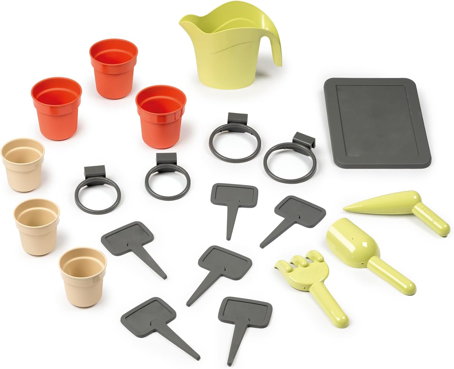 Maison jardinage enfants jardinière treillis mangeoire récupérateur eau matière recyclée dès 2 ans