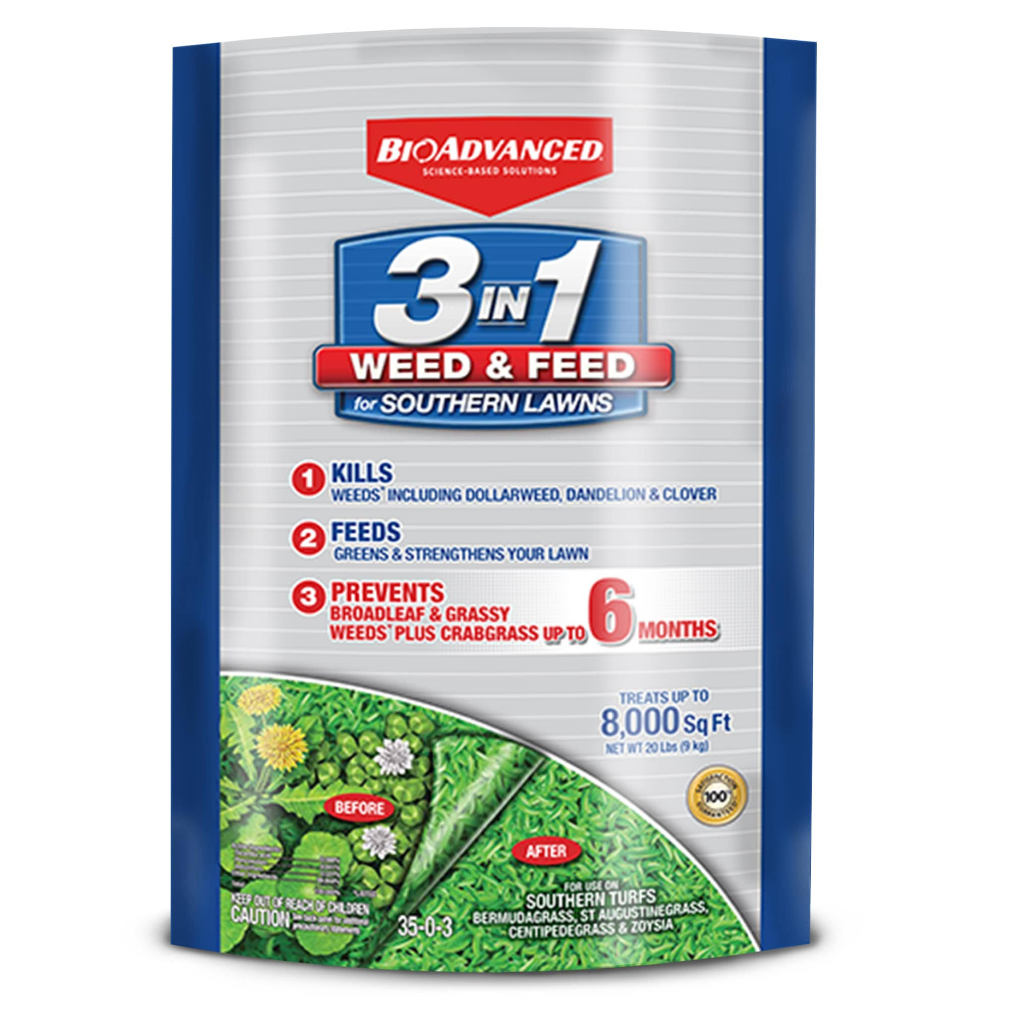 BioAdvanced Weed and Feed Fertilizer