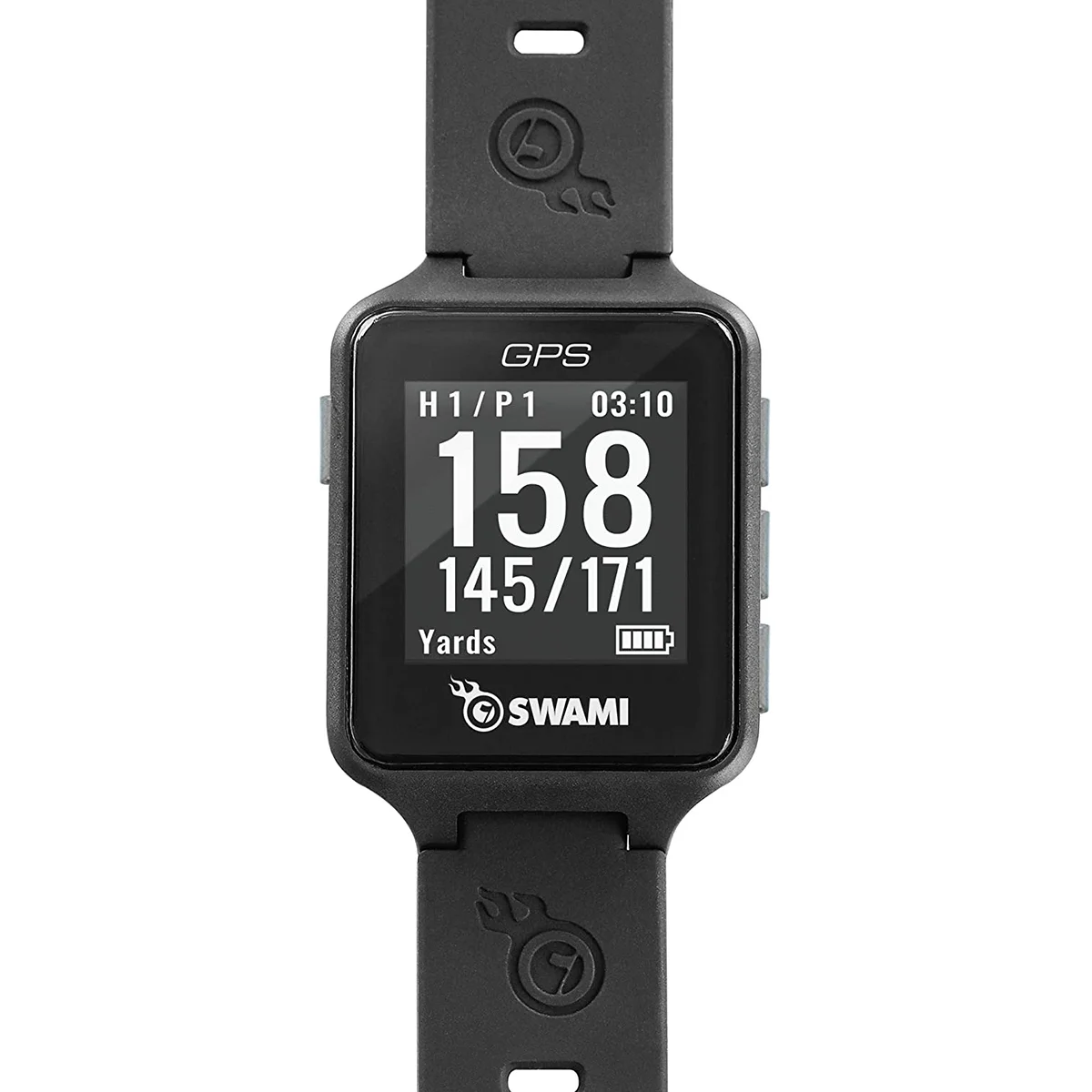 IZZO Golf Swami Golf GPS Watch, with 38, 000+ Preloaded Course Maps