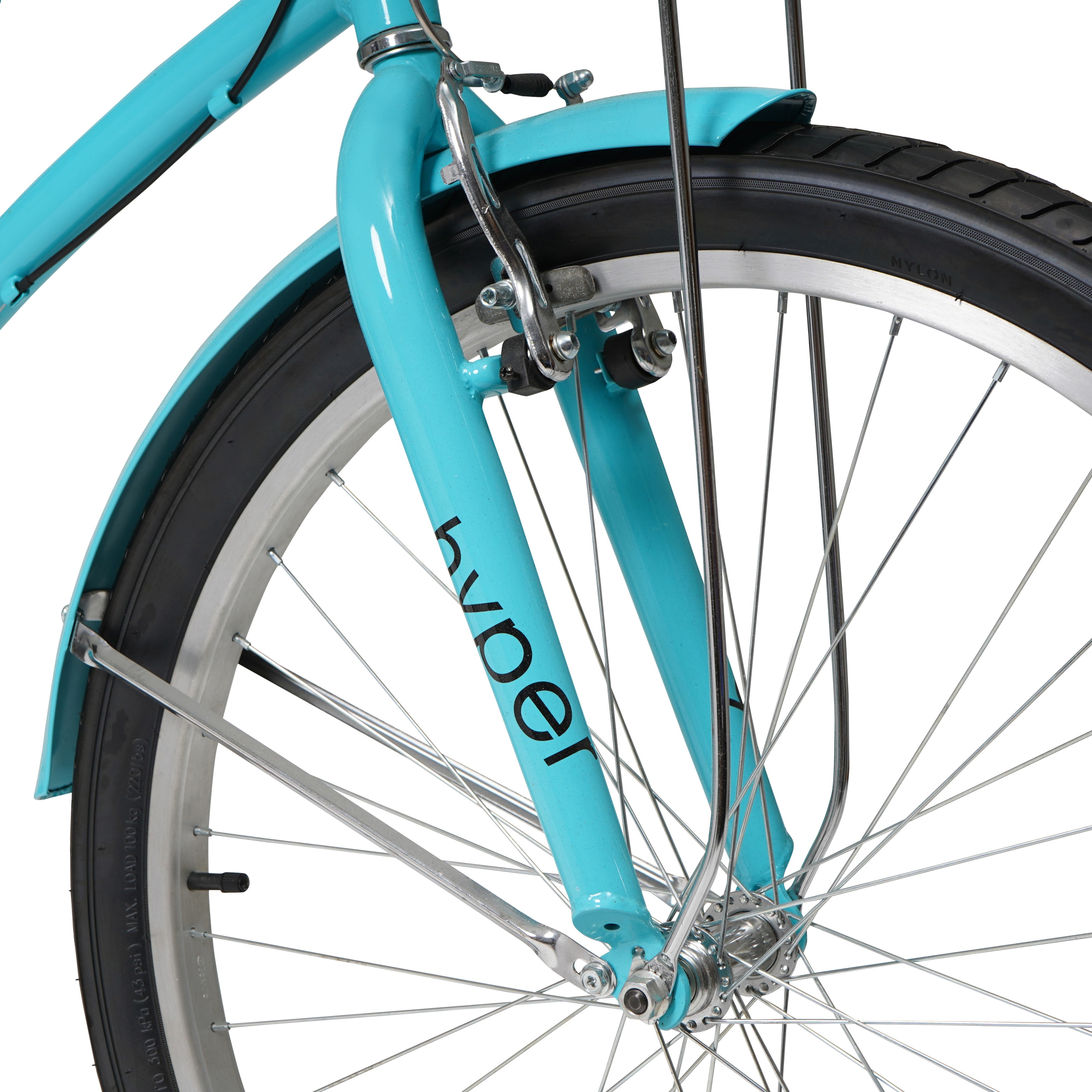Bicycle 26 Woman's Commute Neon Teal