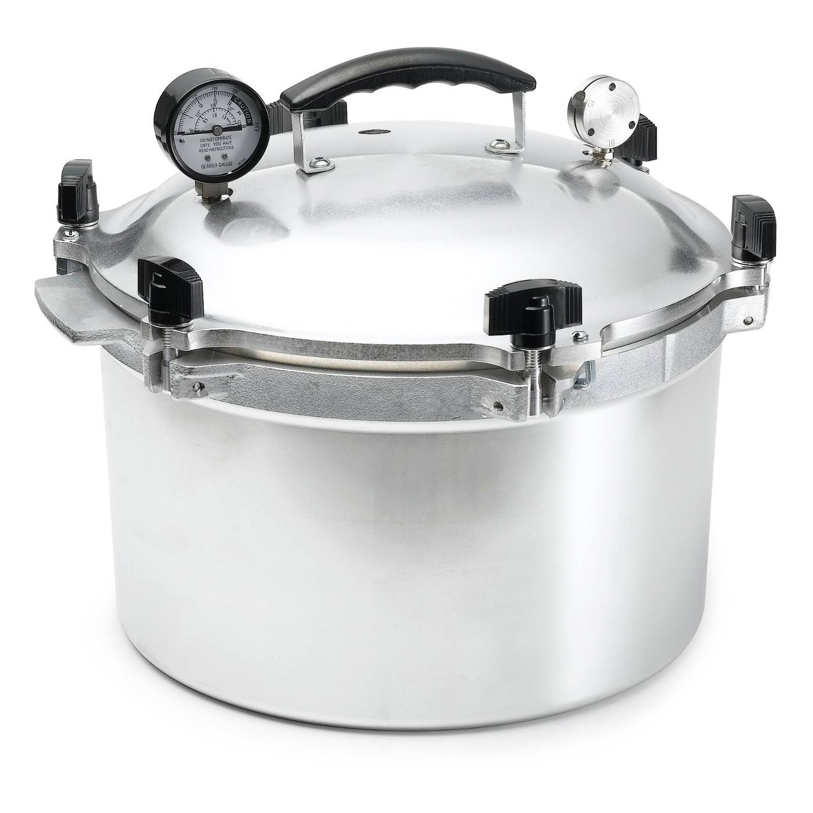 All American Pressure Cooker, Silver, 15.5 qt