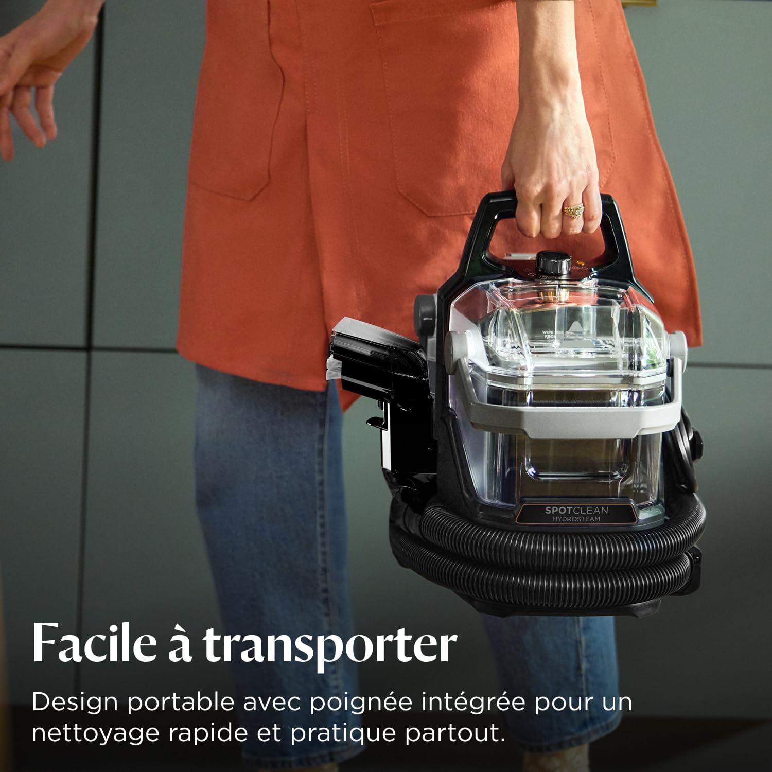 Shampouineuse canapé SpotClean HydroSteam 1000W nettoyage vapeur tapis moquettes meubles tissus voiture 3689N