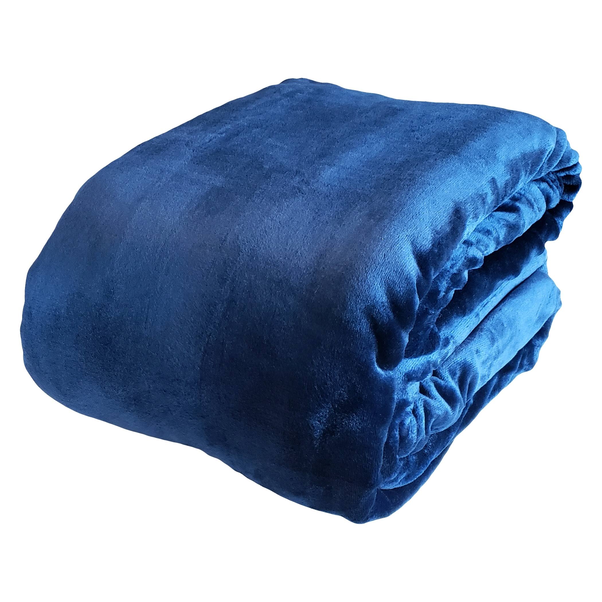 The Huge One Cloud Throw Blanket, 110 x 132 Inches, Blue