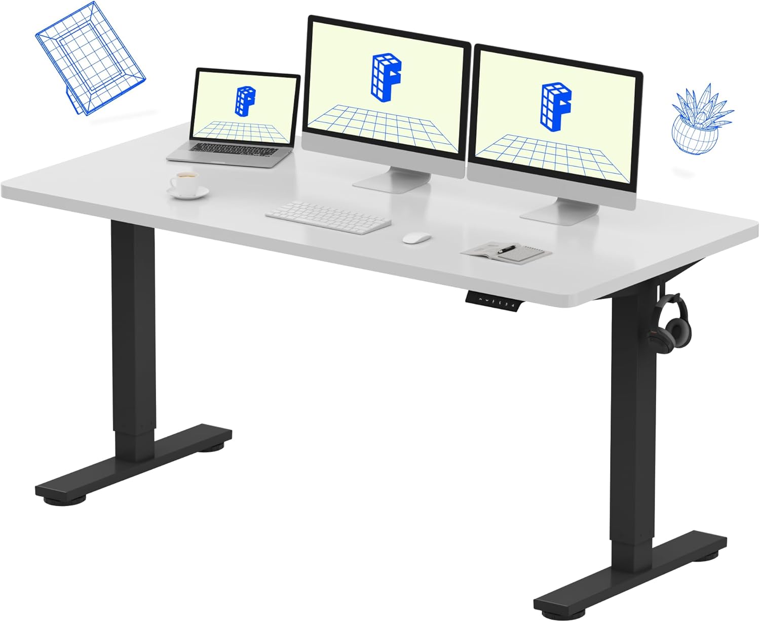 FLEXISPOT EN1 Whole-Piece Standing Desk