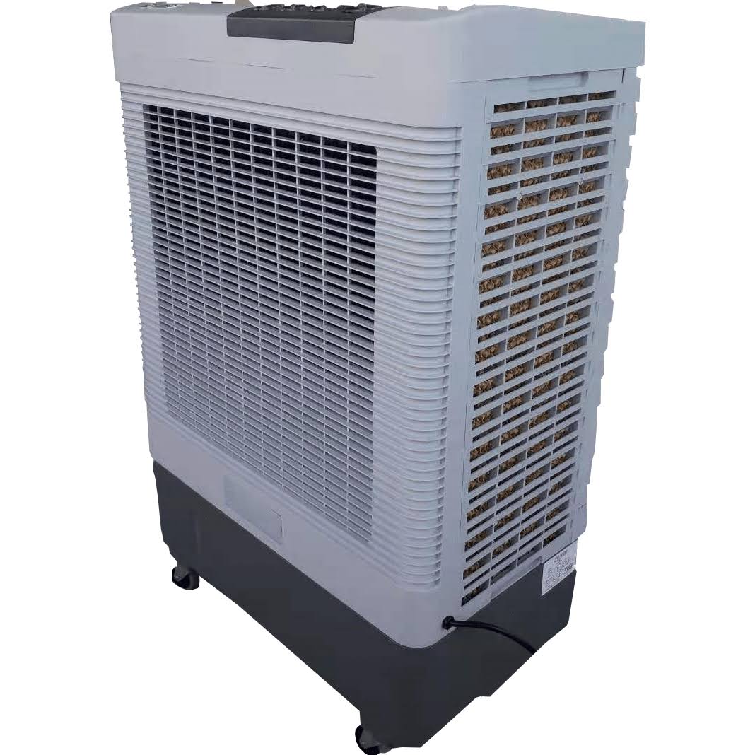 Koolkube Mobile Air Cooler, 3200 CFM, Gray Blue