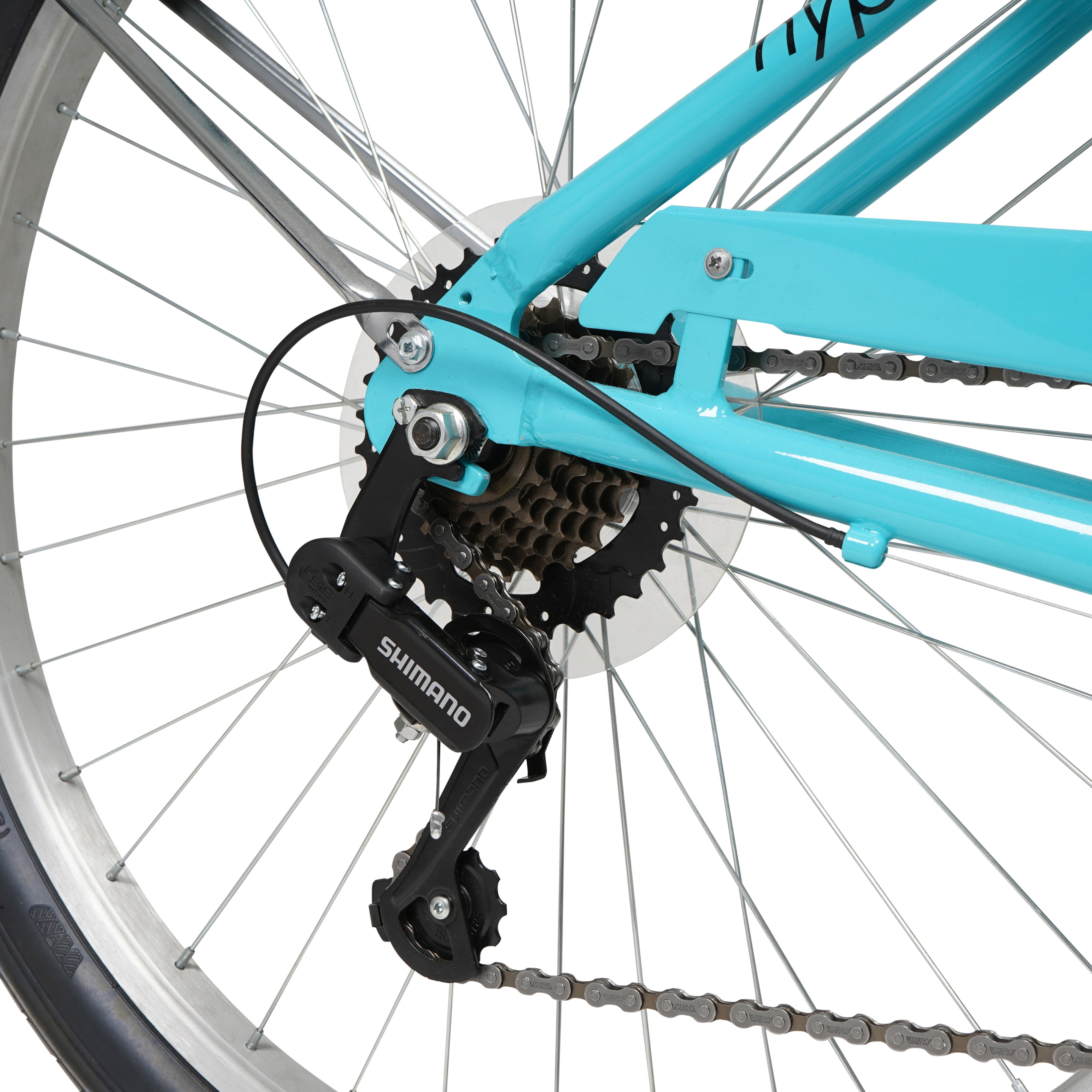 Bicycle 26 Woman's Commute Neon Teal