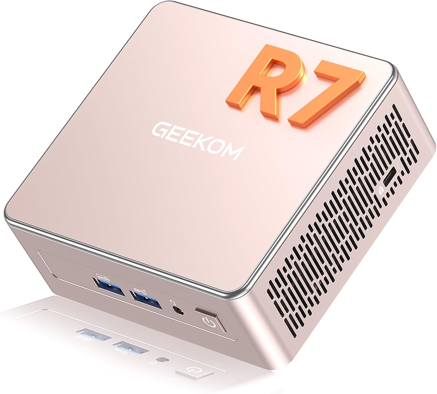Mini PC A5 Ryzen 7 5825U 16 Go 512 Go SSD Windows 11 Pro WiFi 6 USB C LAN 25G