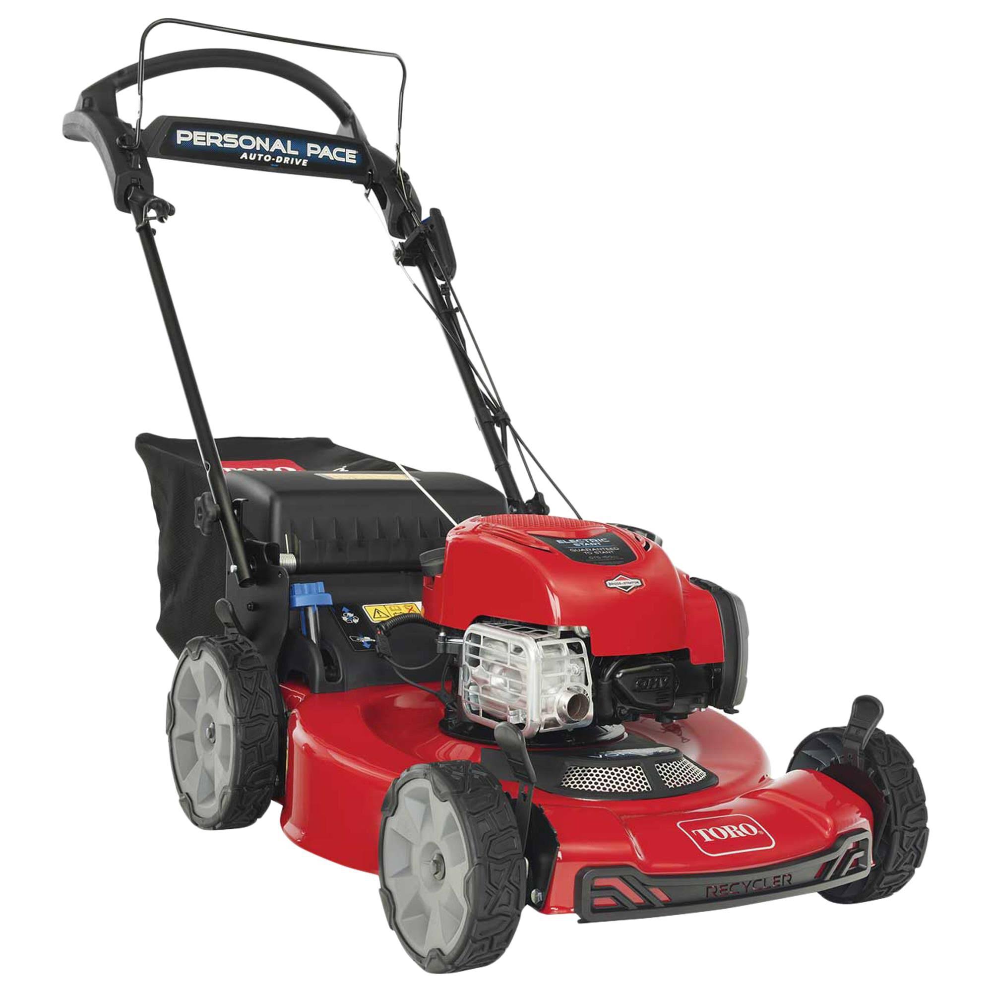 Toro 22 inch Recycler Electric Start w/ Personal Pace GAS Lawn Mower