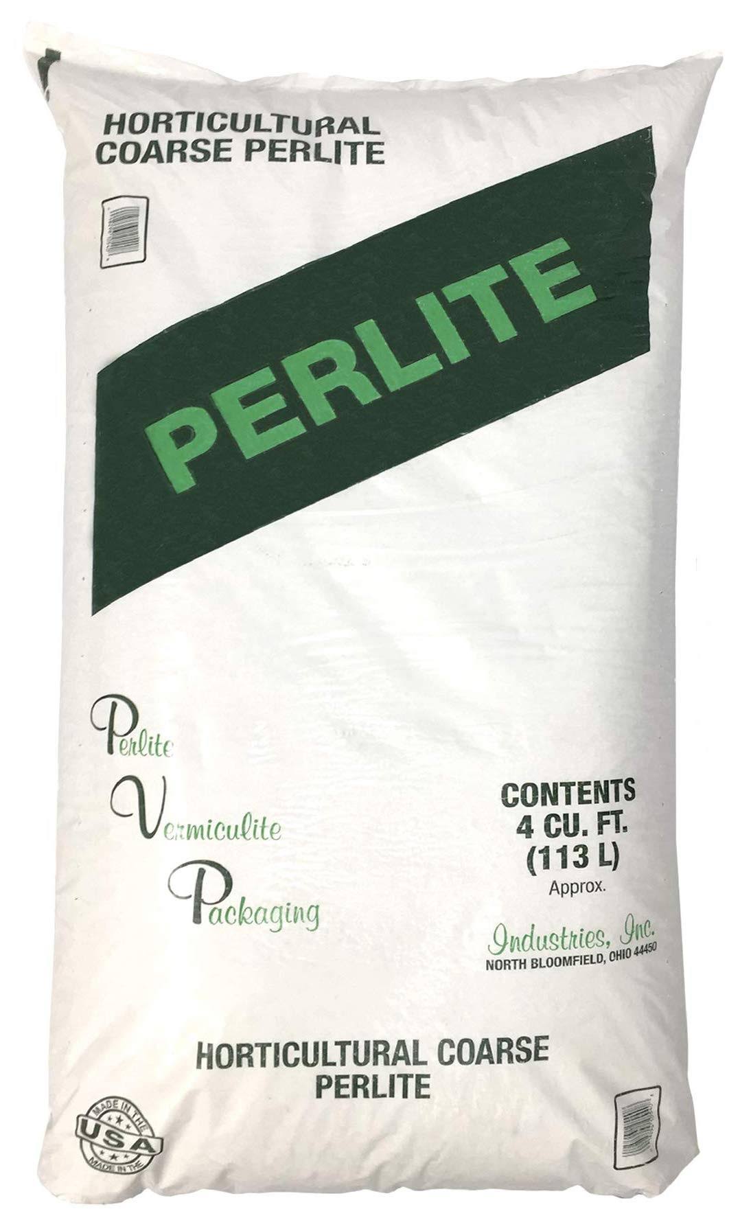 PVP Industries PVP105408 120 Quarts - 4 Cubic Foot of Organic Perlite Planting Soil Additive Gi, White