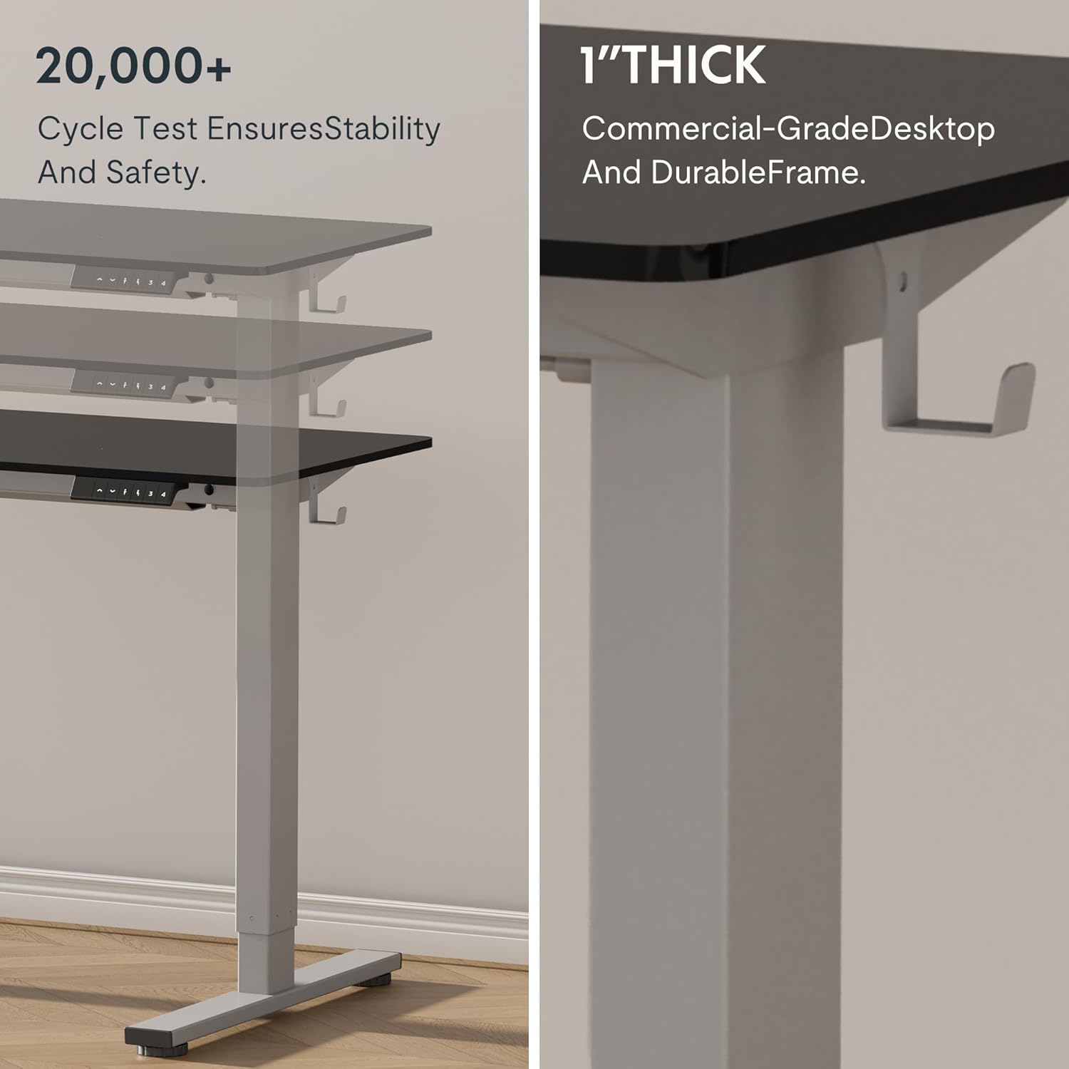 FLEXISPOT EN1 Whole-Piece Standing Desk