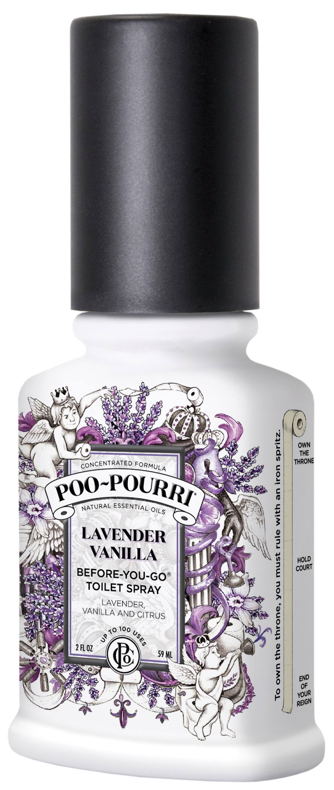 Poo-Pourri Before-You-Go Toilet Spray, Lavender Vanilla  - 2 oz