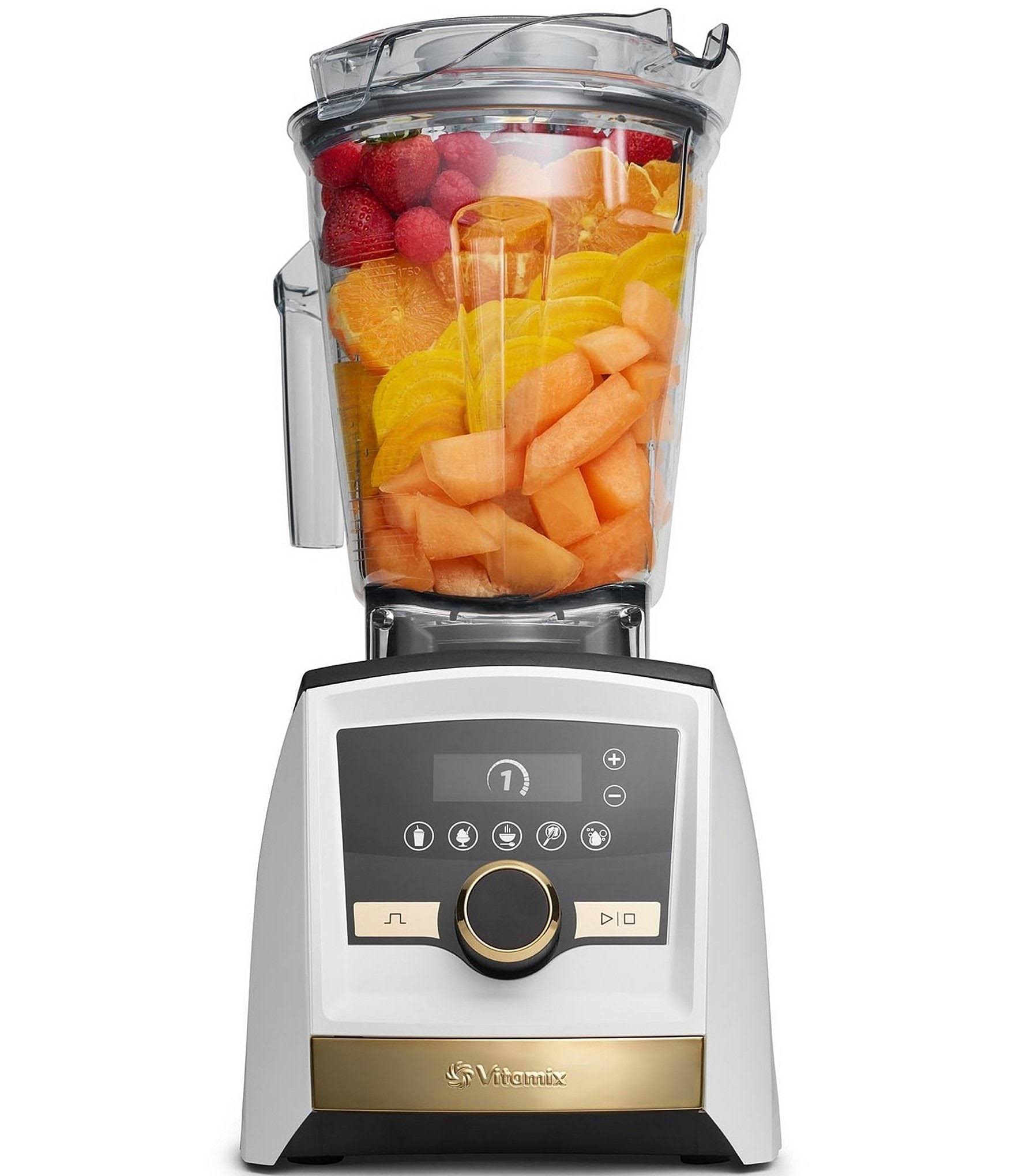 Vitamix Ascent Series A3500 Blender Gold Label White