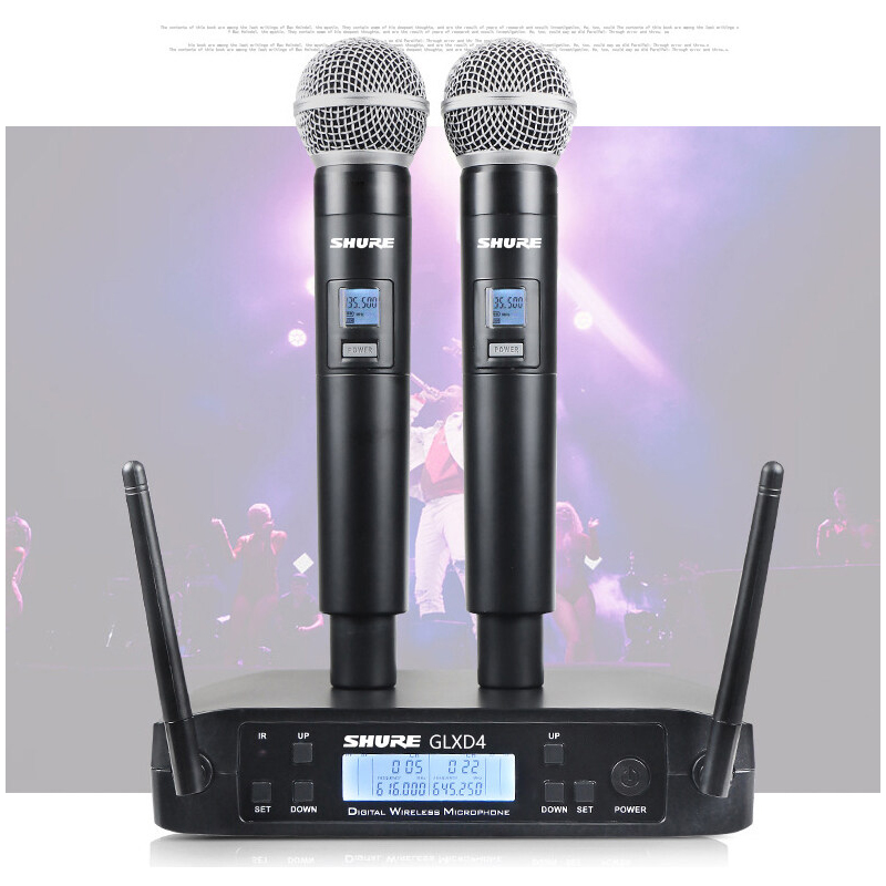 【3-year warranty】Best-selling SHURE GLXD4 wireless microphone receiver