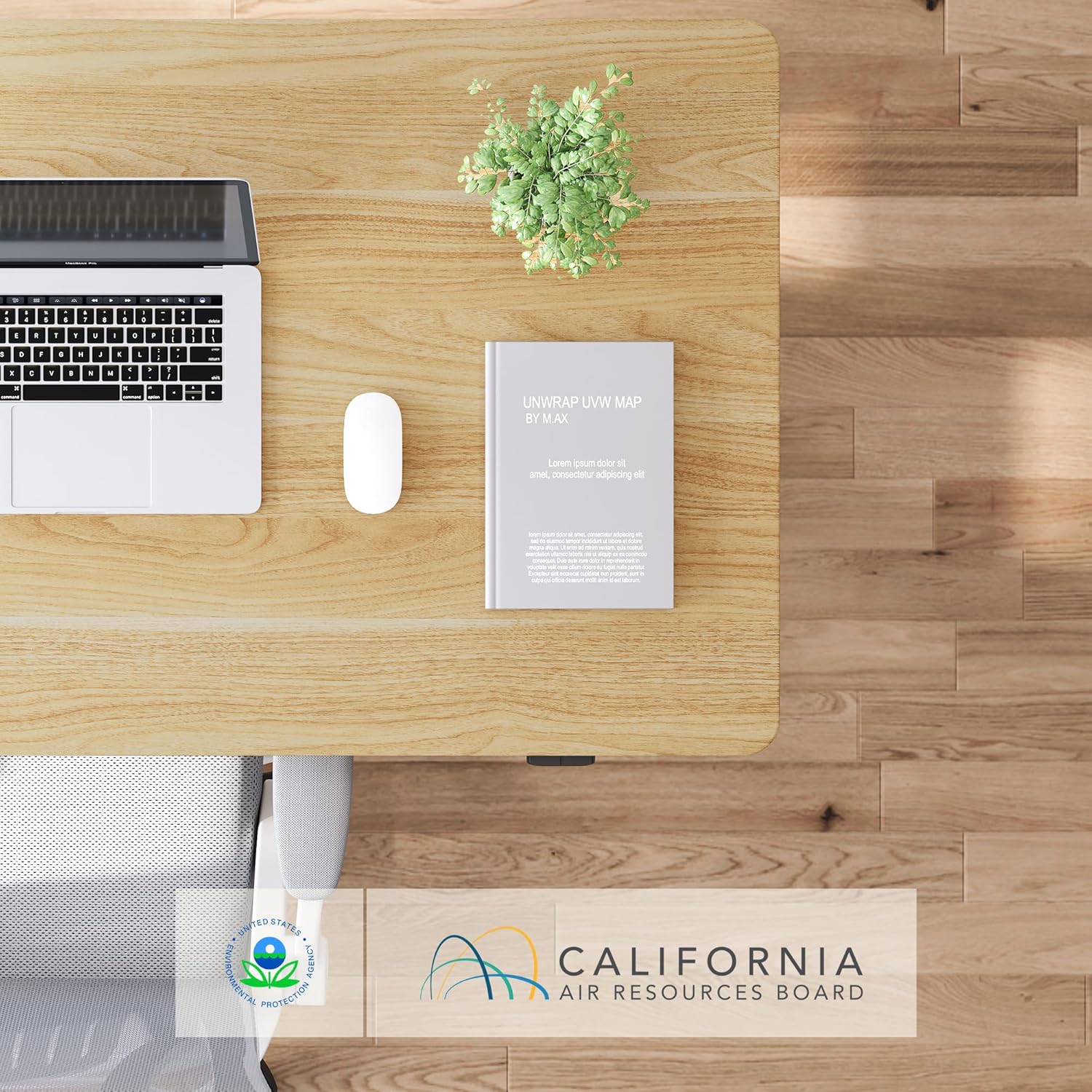 FLEXISPOT EN1 Whole-Piece Standing Desk