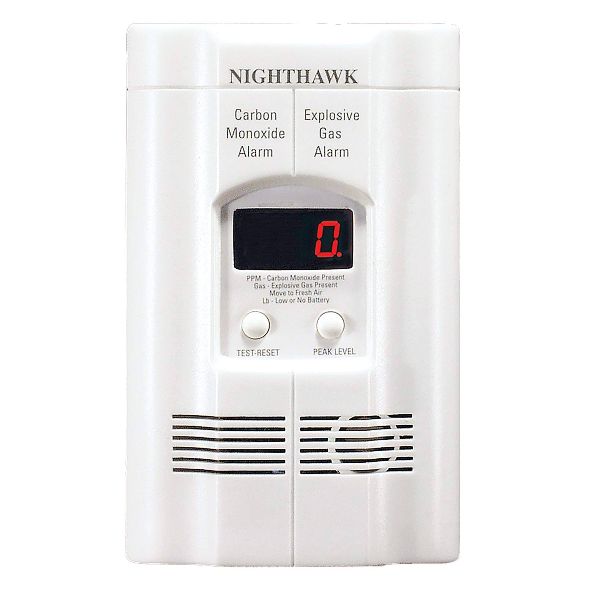 Kidde KN-COEG-3 Nighthawk Plug-In Carbon Monoxide and Explosive GAS Alarm with B