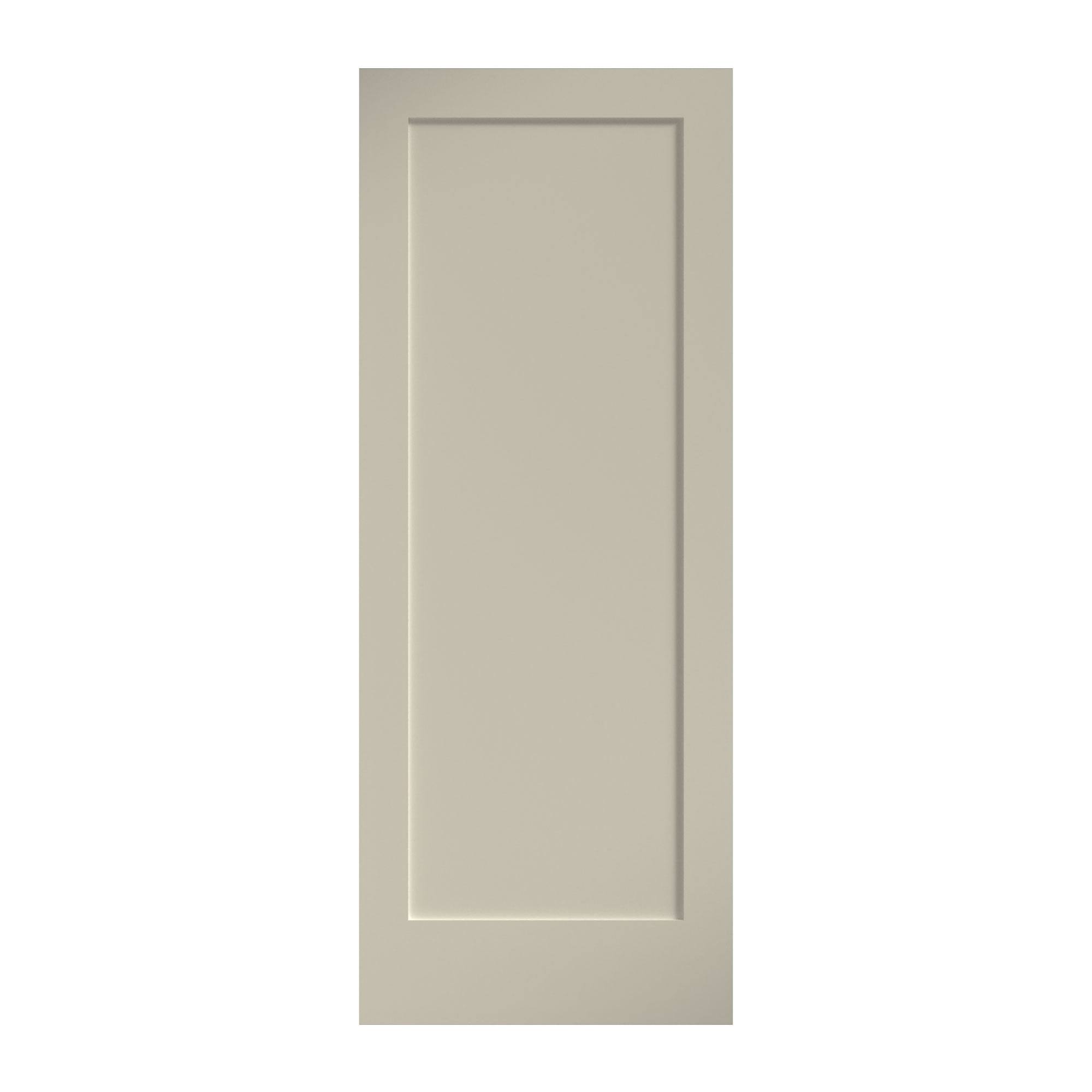 1-Panel Shaker Style Primed Wood Door EightDoors Size: 32