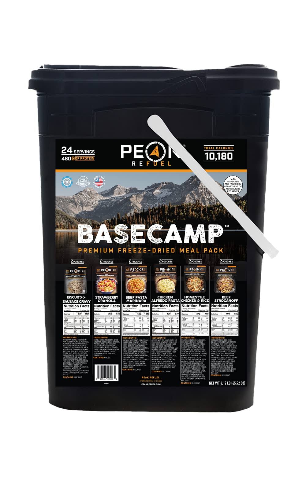 Peak Refuel Basecamp 3.0 Bucket