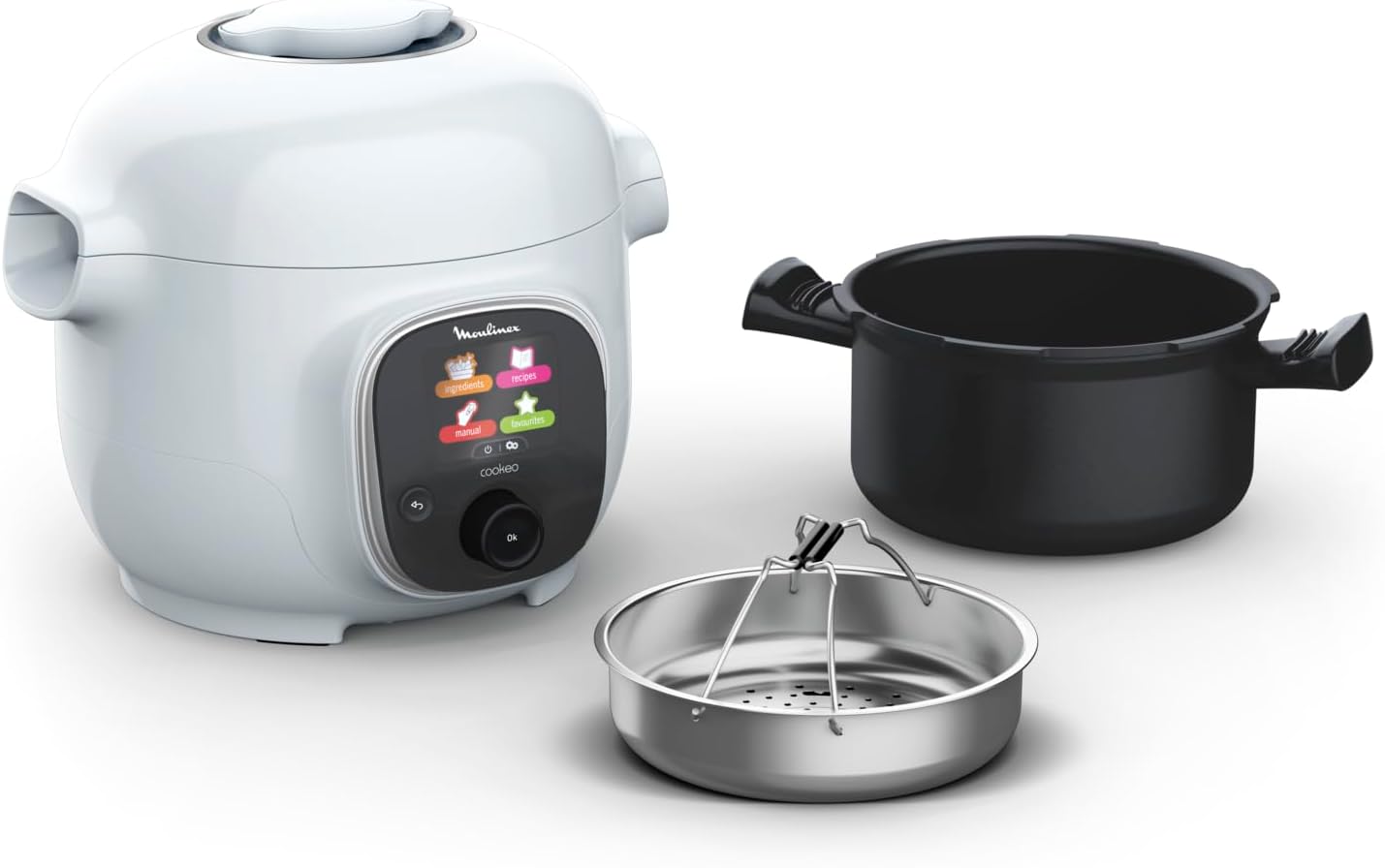 Multicuiseur intelligent Cookeo Mini 3L 150 recettes cuisson haute pression CE880410