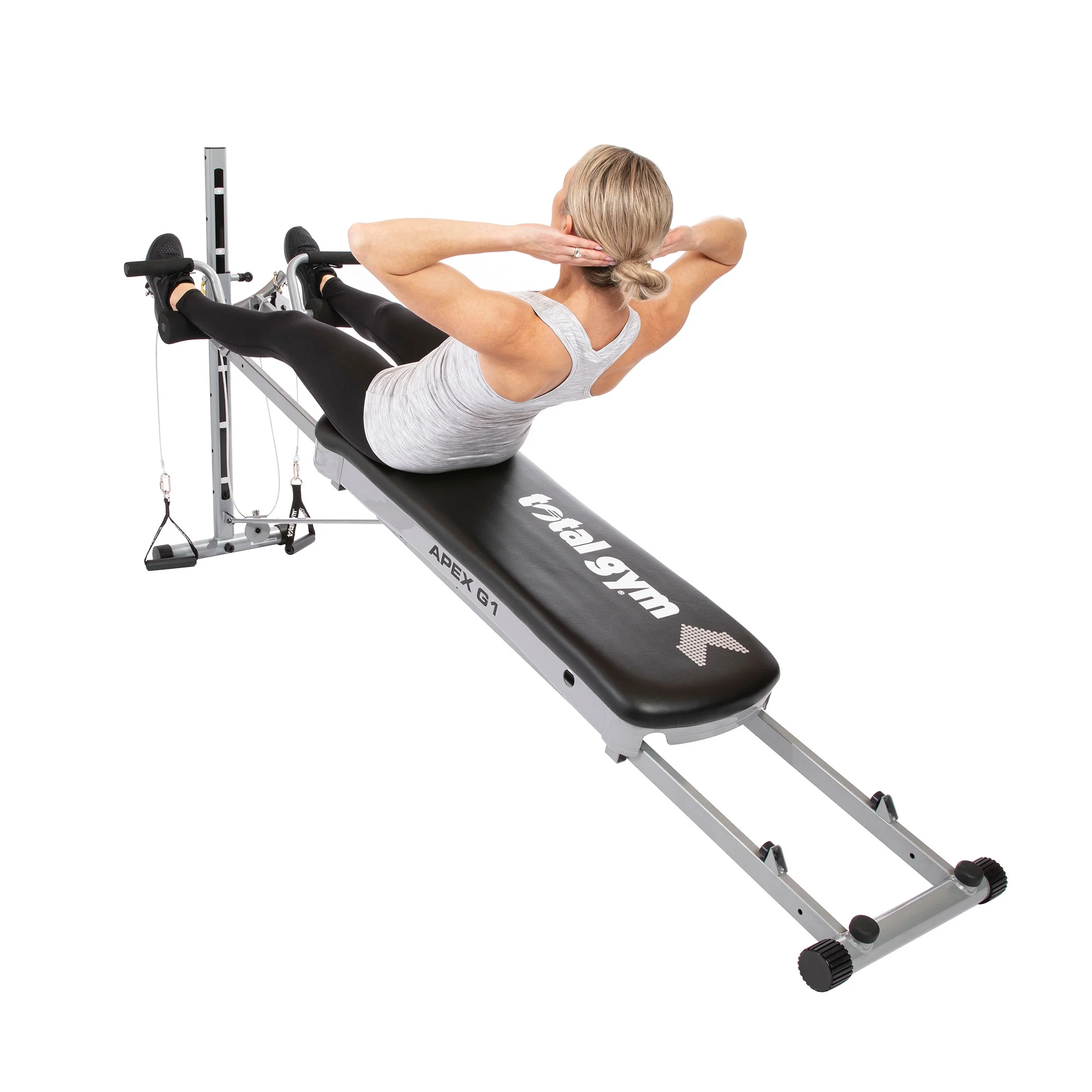 Total Gym APEX G5 Home Fitness Incline Weight Trainer Equipment W/ 10 Resistance Levels