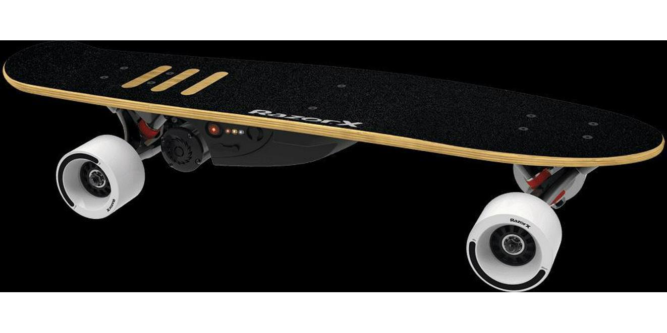 Razor X Electric Skateboard Cruiser W/ Wireless Remote - up to 10 Mph. for Ages Children 9 and Up. Unisex