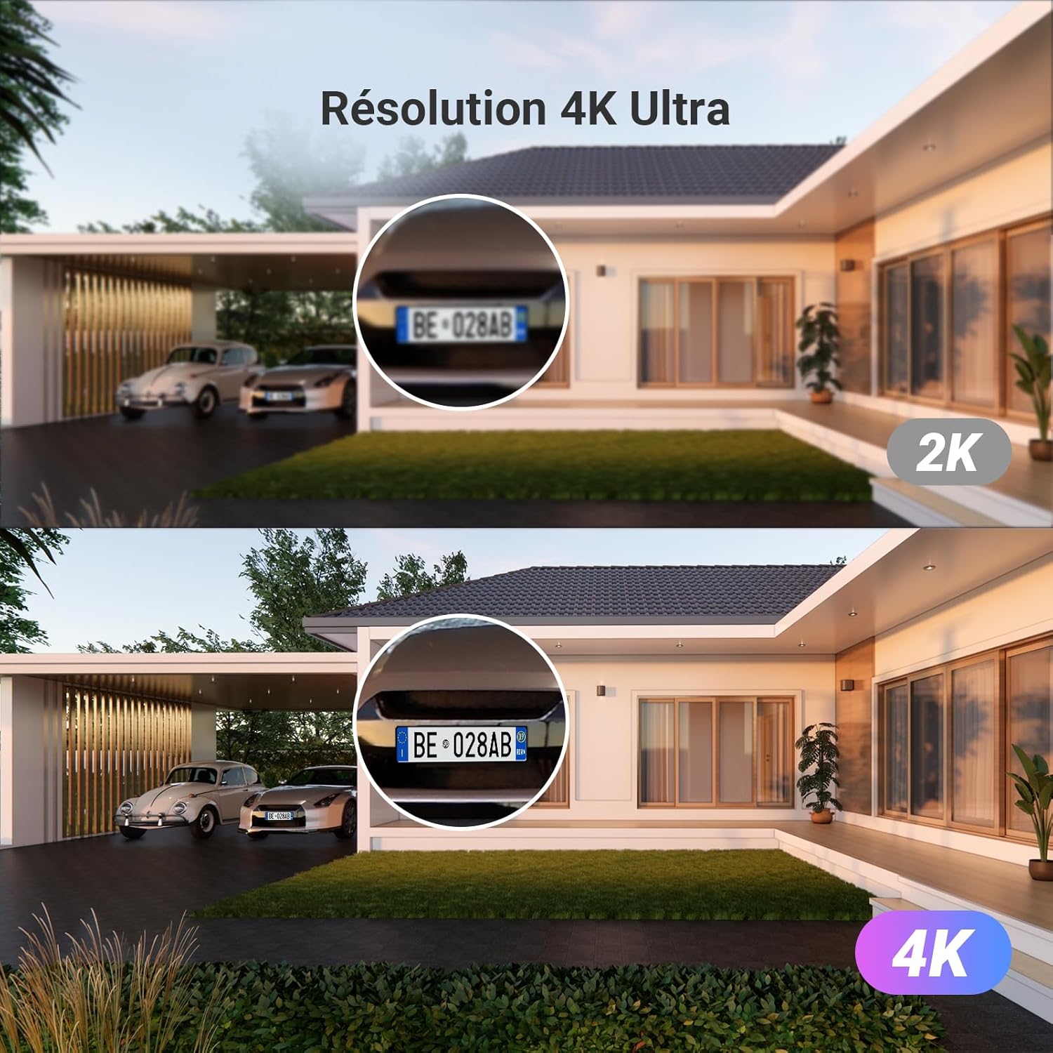Visiophone connecté 4K HP7 Pro écran 8 pouces reconnaissance paume visage RFID étanche WiFi