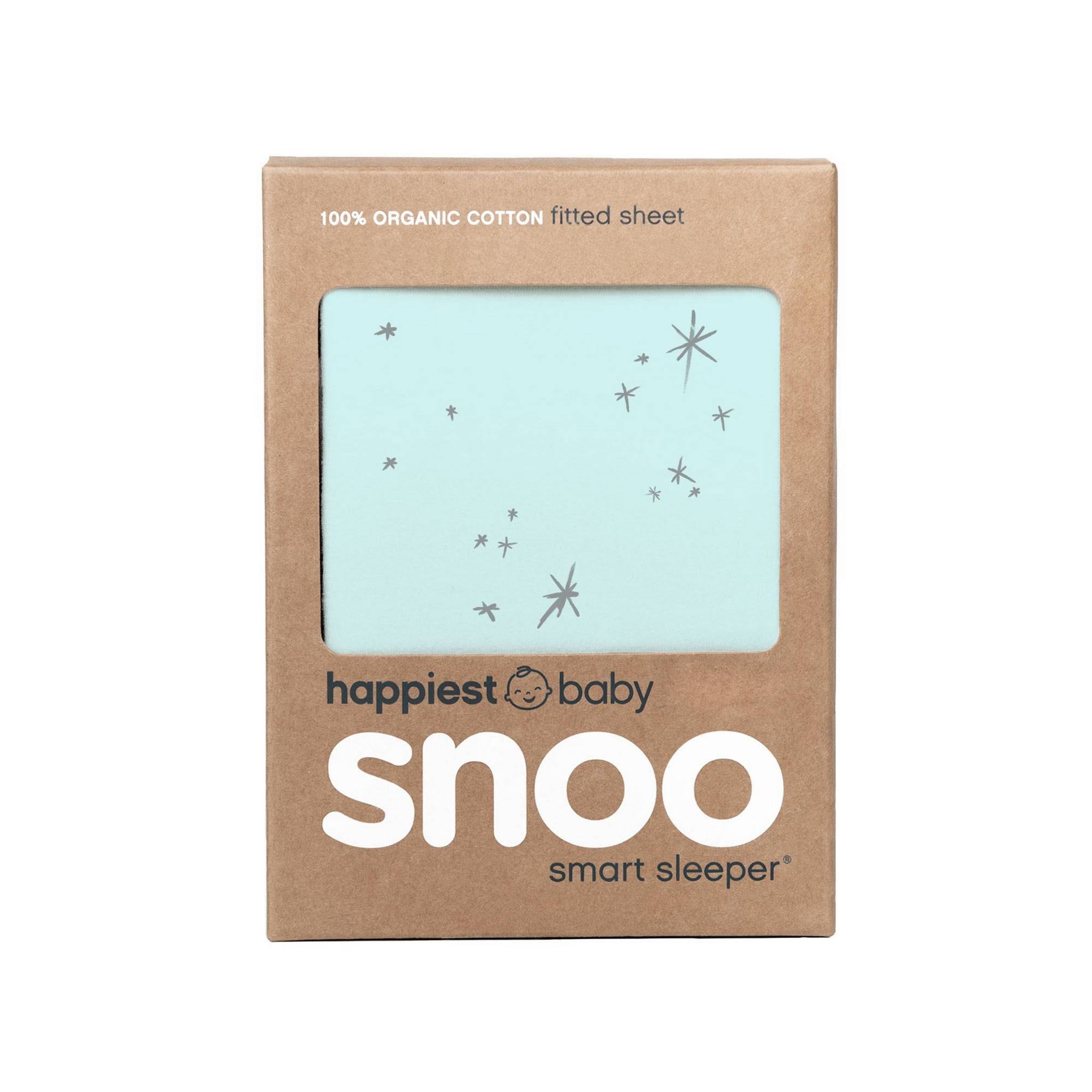 Happiest Baby Snoo Bassinet Fitted Sheet - Teal Galaxy