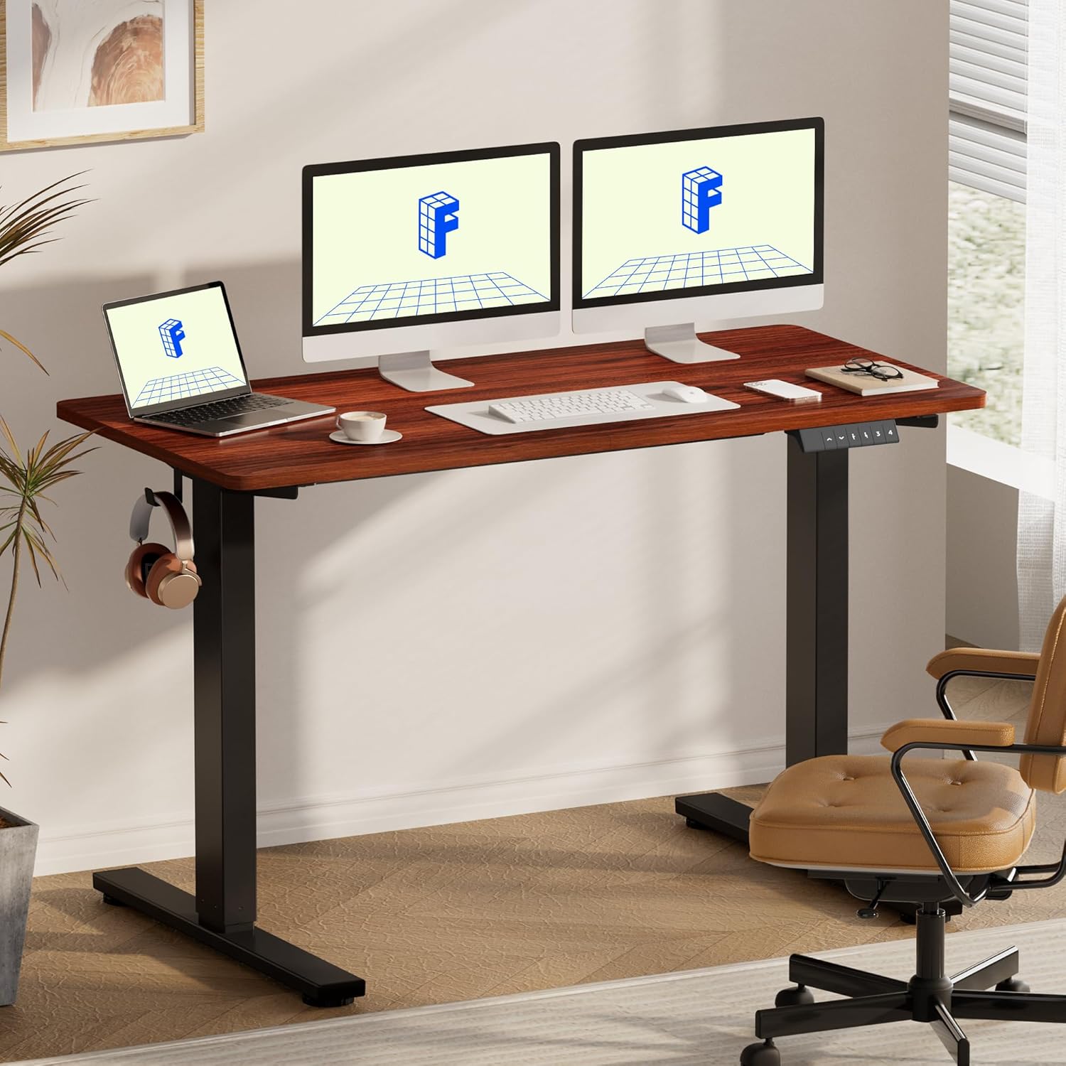 FLEXISPOT EN1 Whole-Piece Standing Desk