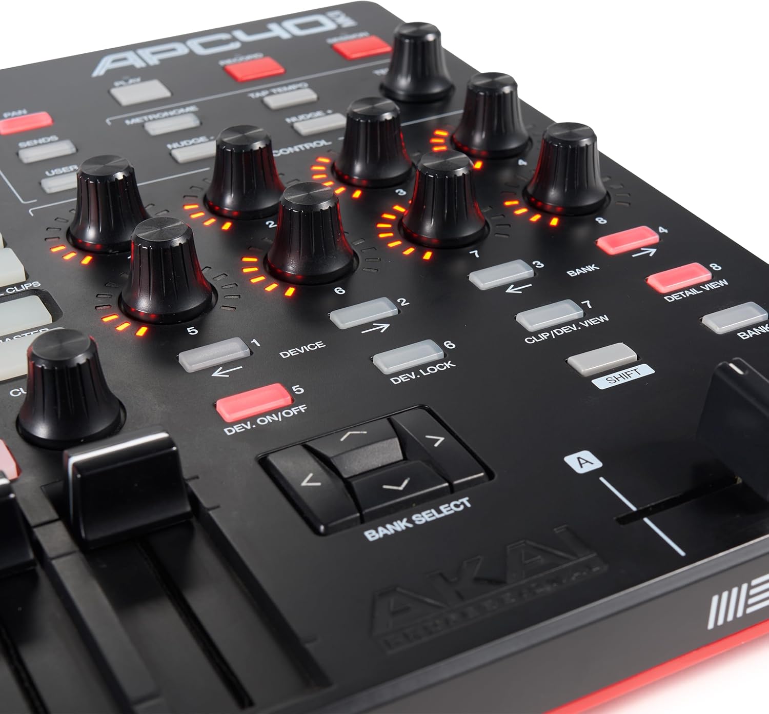 Contrôleur MIDI APC40 MKII USB matrice 5x8 molettes faders logiciels inclus