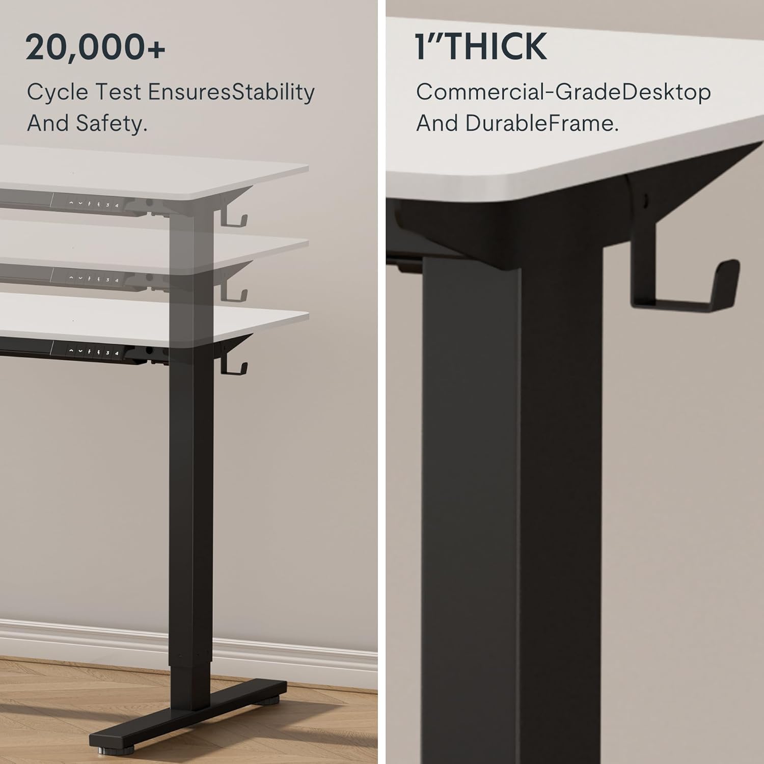 FLEXISPOT EN1 Whole-Piece Standing Desk
