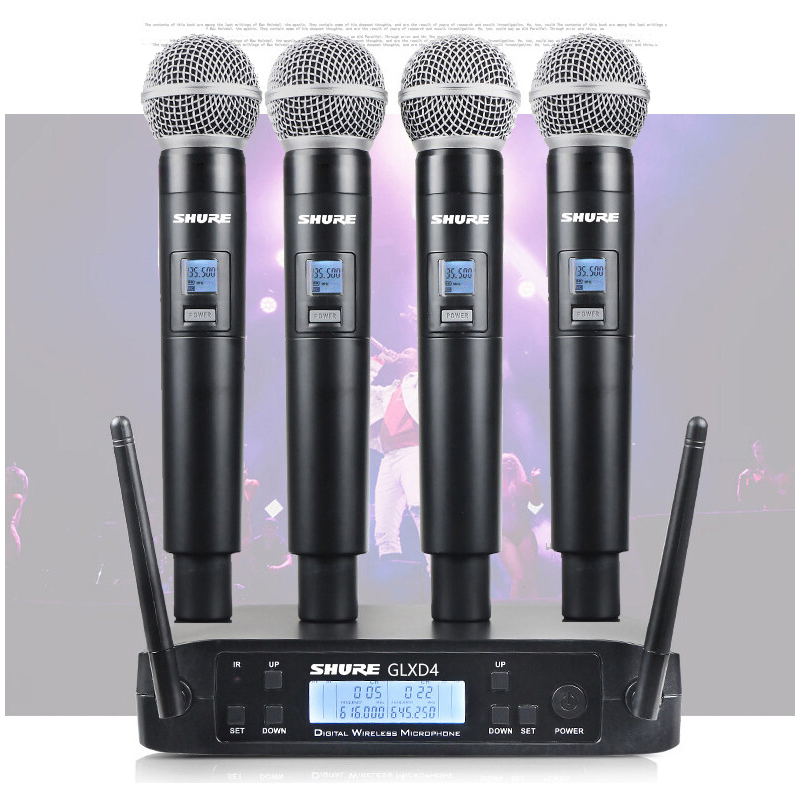 【3-year warranty】Best-selling SHURE GLXD4 wireless microphone receiver