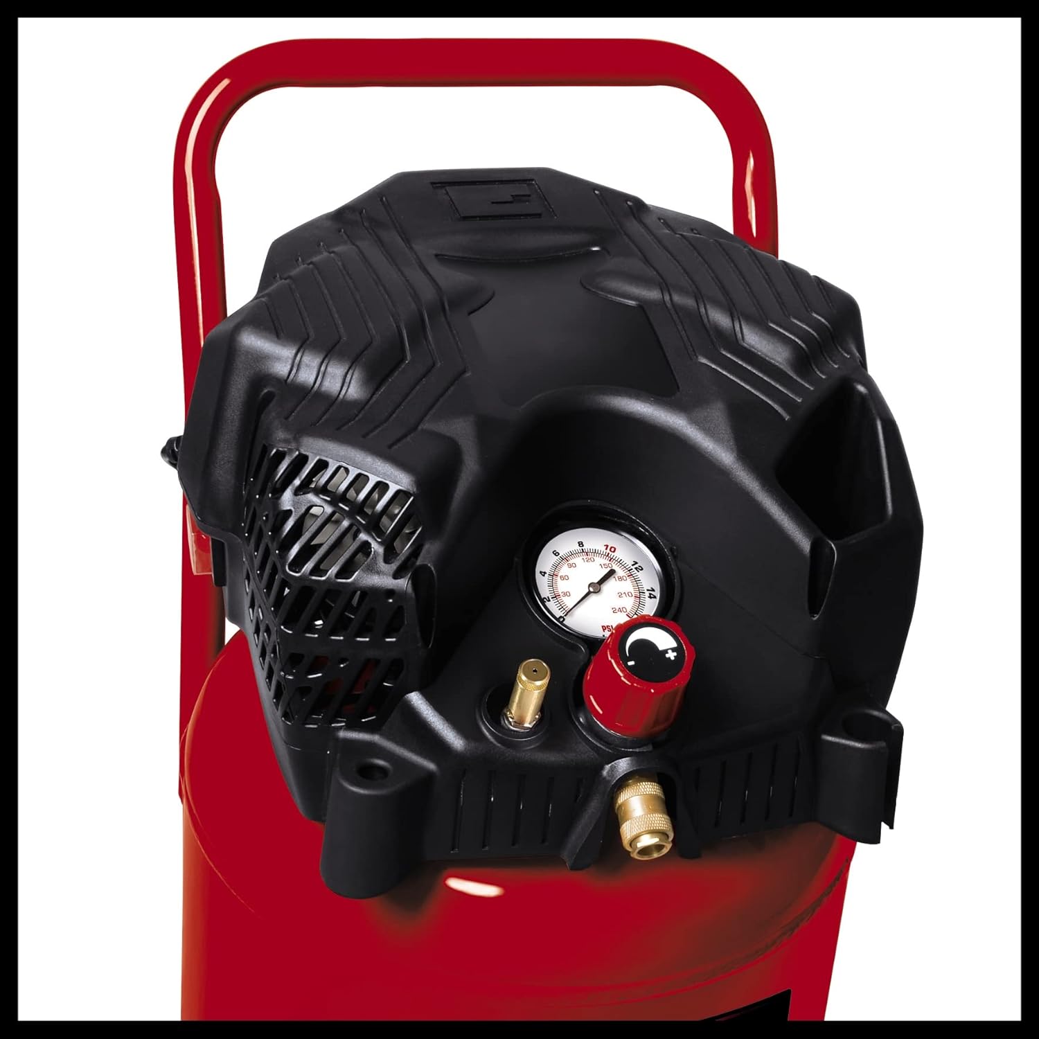 Compresseur air vertical TH-AC 240/50/10 OF 1500W cuve 50L pression 10 bar débit 240 L/min moteur sans huile
