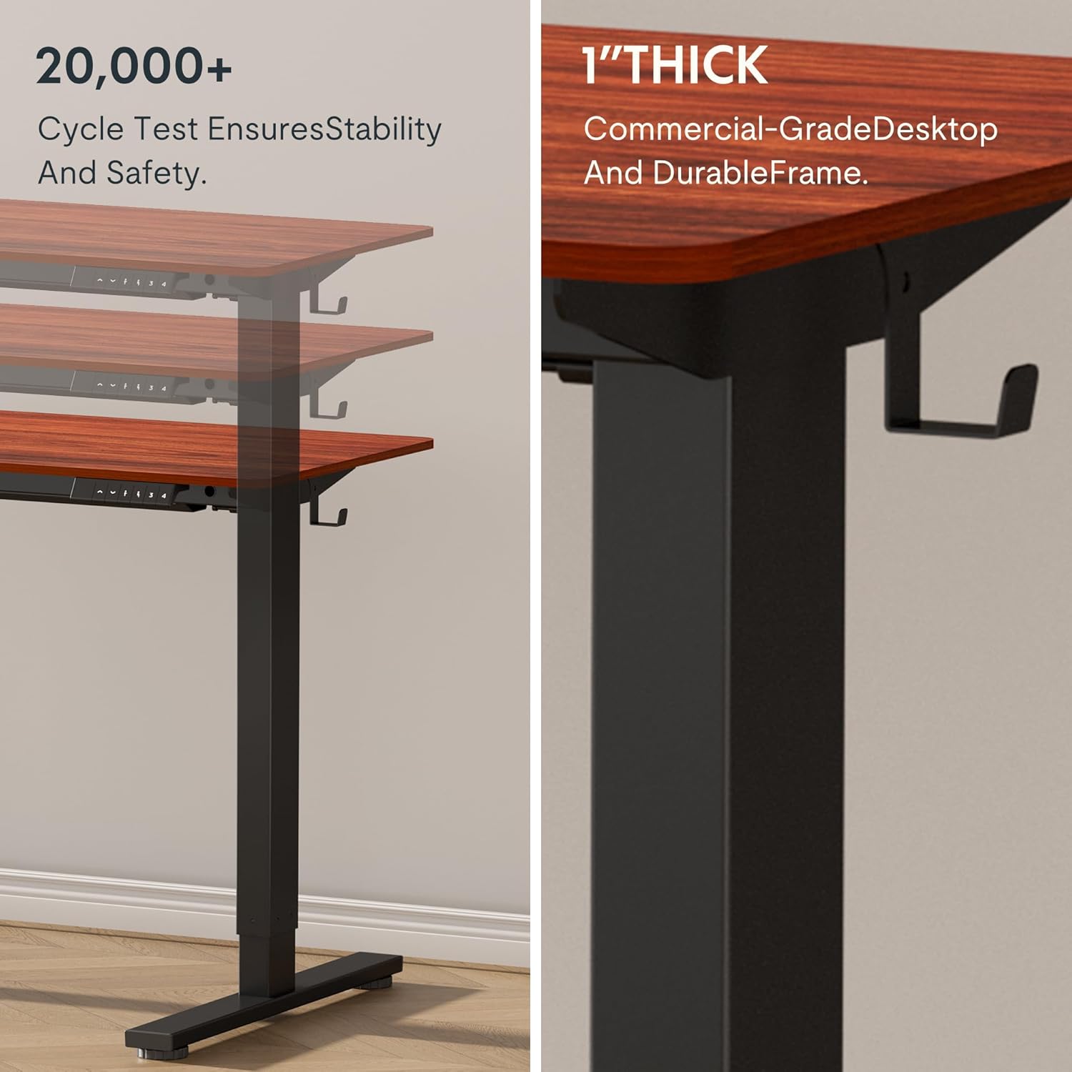 FLEXISPOT EN1 Whole-Piece Standing Desk