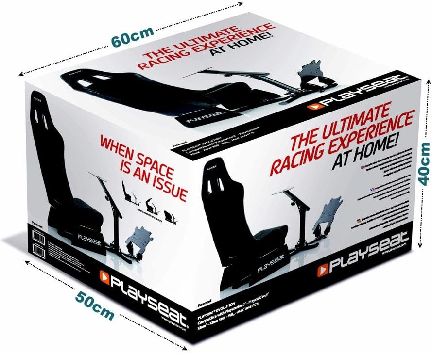 Siège simulation sport automobile Evolution Alcantara compatible volants pédaliers