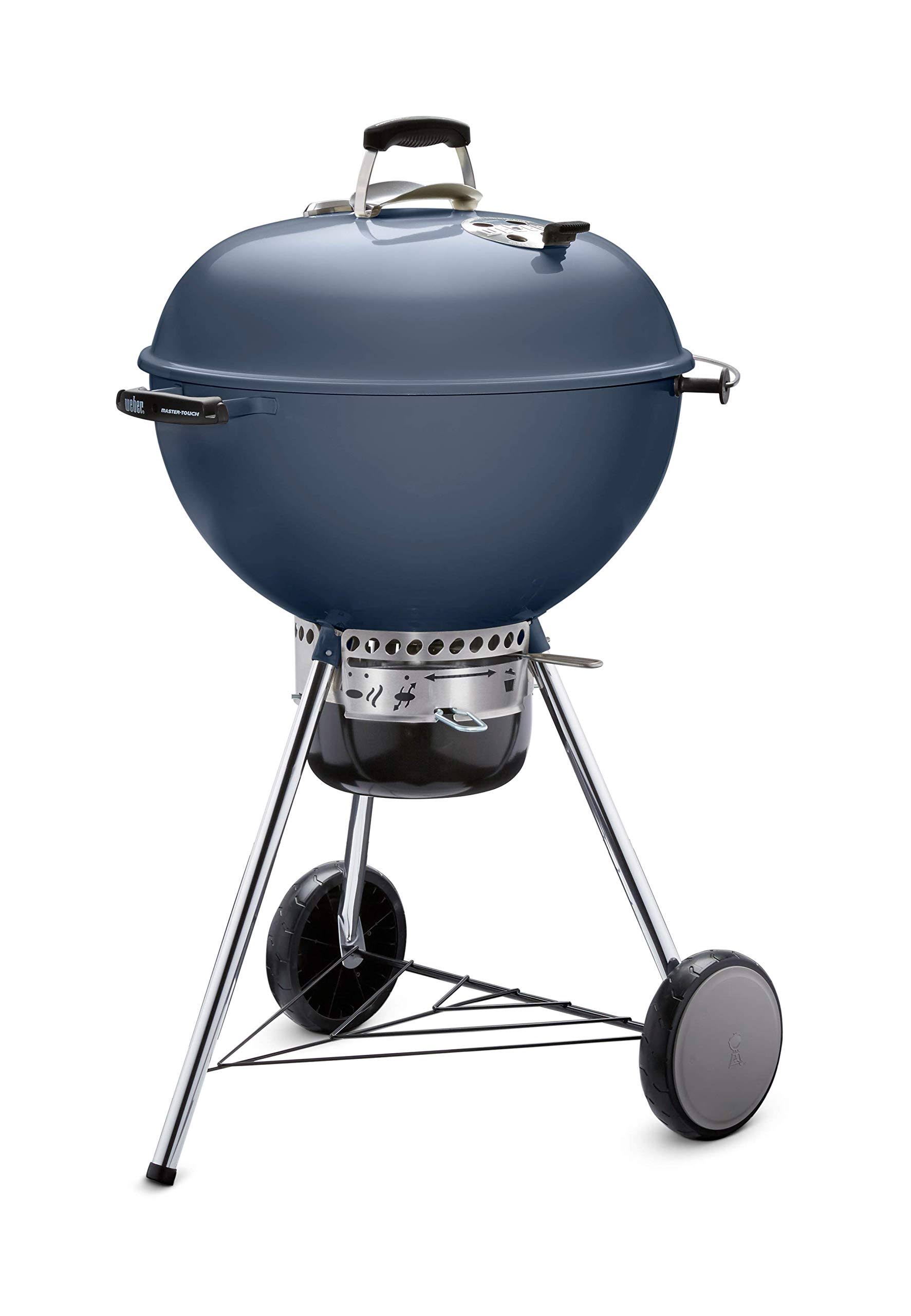 Weber 22 in. Master-Touch Charcoal Grill Slate Blue