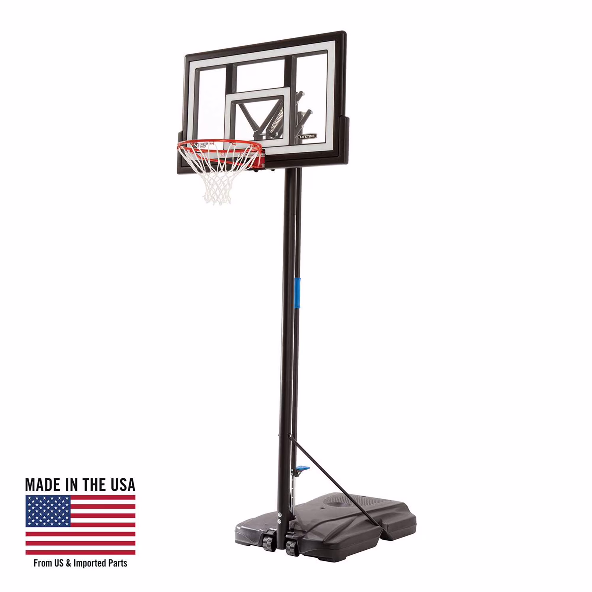 Lifetime Adjustable Portable Basketball Hoop (50 - Inch Polycarbonate) - 90593
